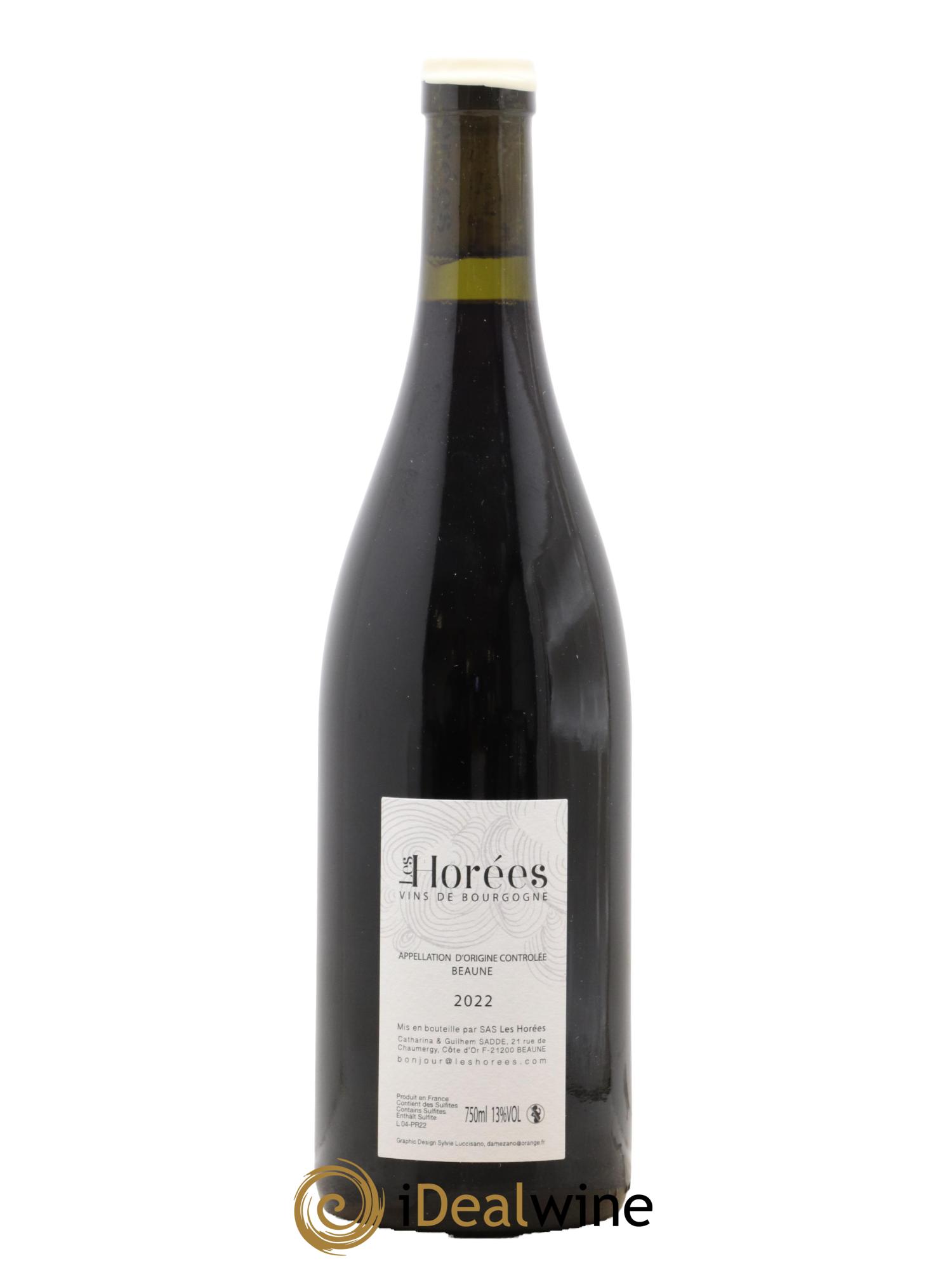 Beaune Les Prévolles Les Horées 2022 - Lotto di 1 bottiglia - 1