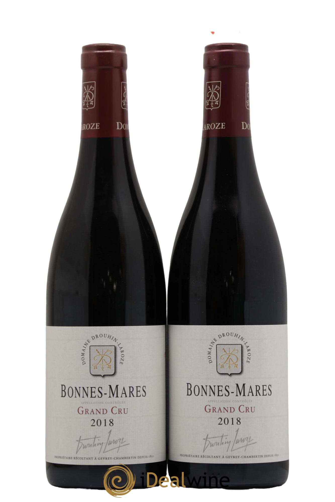 Bonnes-Mares Grand Cru Domaine Drouhin-Laroze 2018 - Lot de 2 bouteilles - 0