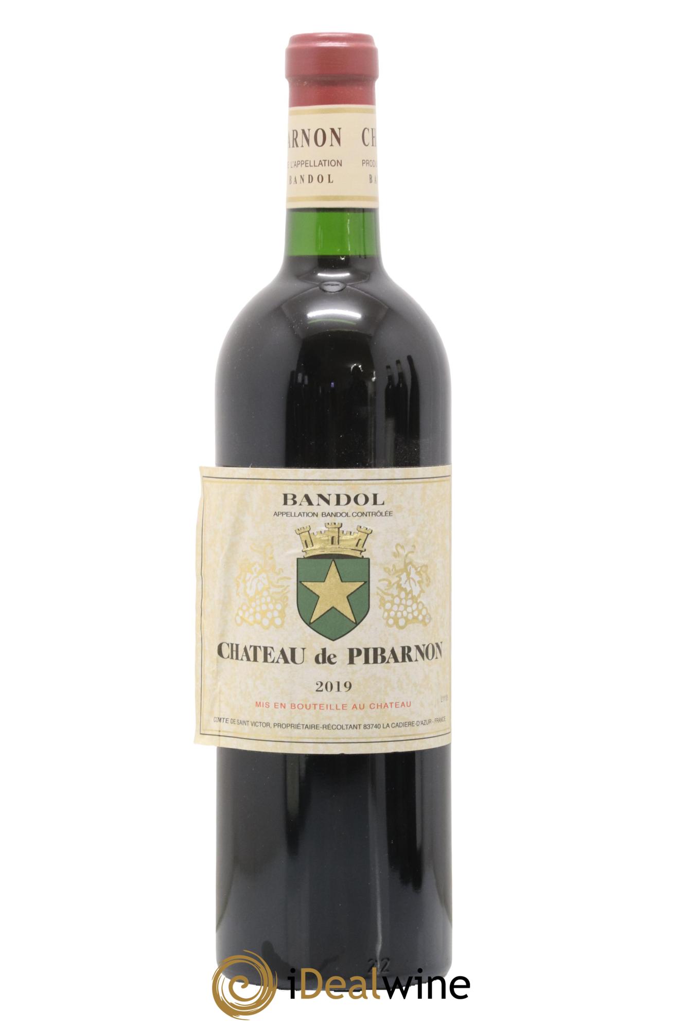 Bandol Château de Pibarnon Comte de Saint-Victor 2019 - Lot de 1 bouteille - 0