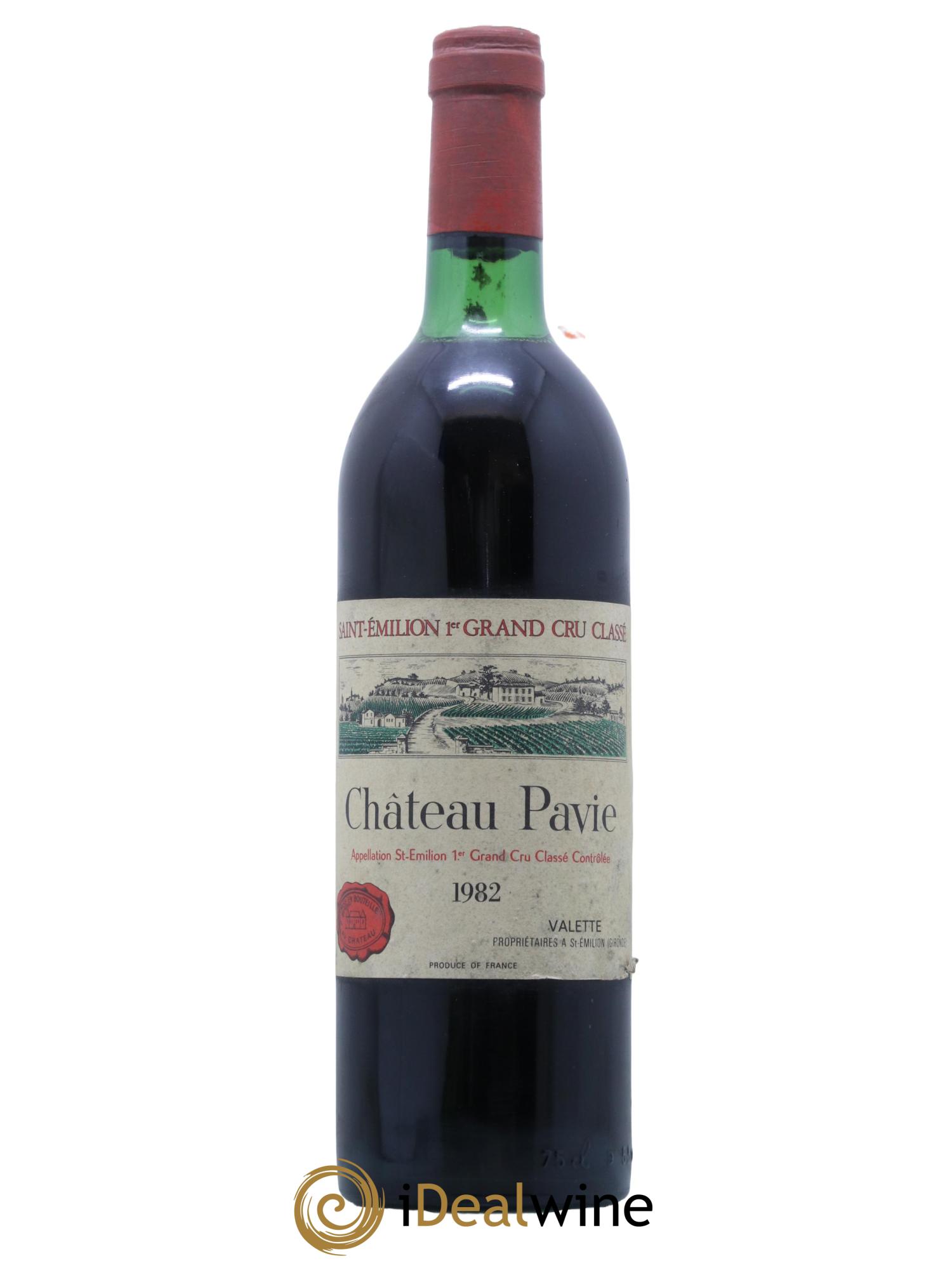 Château Pavie 1er Grand Cru Classé A 1982 - Lot de 1 bouteille - 0