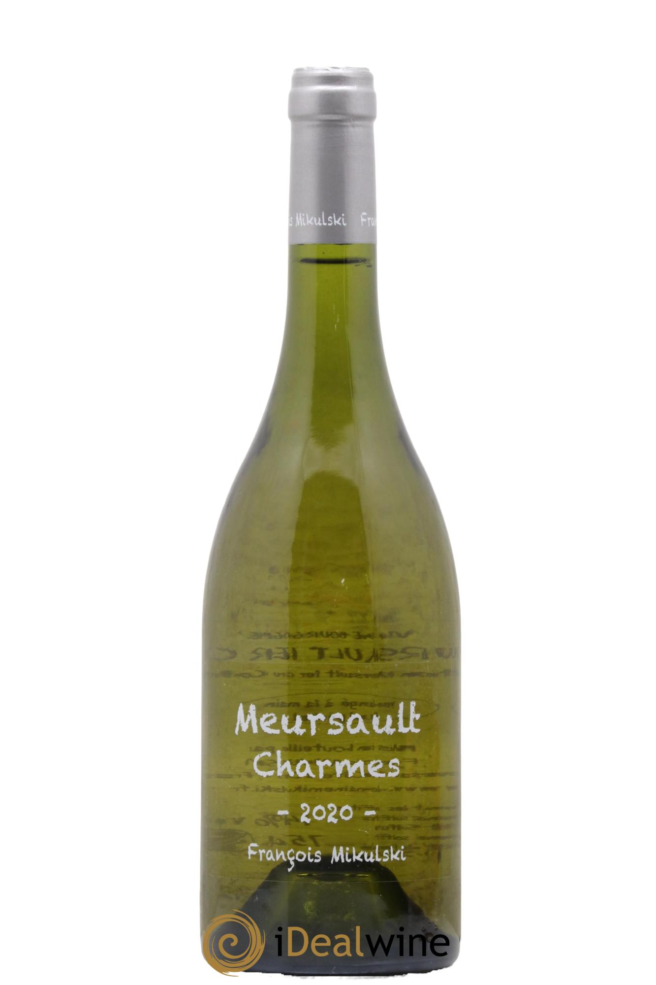 Meursault 1er Cru Charmes François Mikulski 2020 - Posten von 1 Flasche - 0