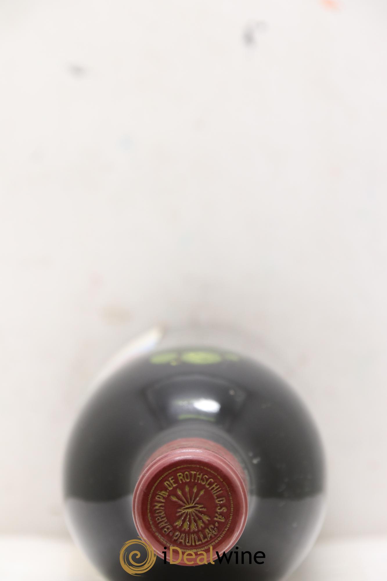 Château Mouton Rothschild 1er Grand Cru Classé 1982 - Lot de 1 bouteille - 1