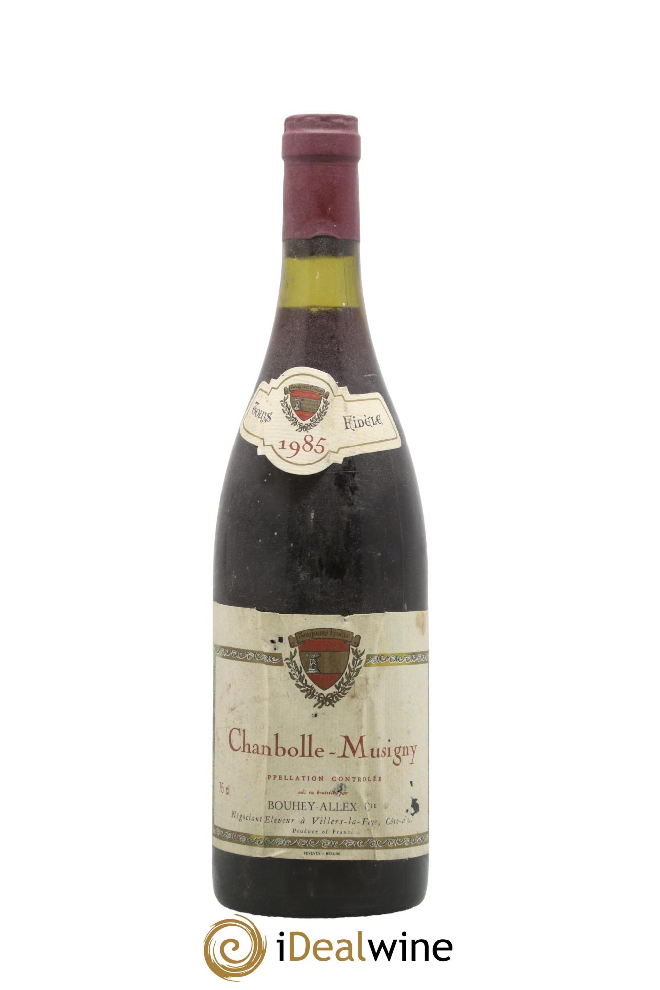 Chambolle-Musigny Bouhey-Allex 1985 - Posten von 1 Flasche - 0
