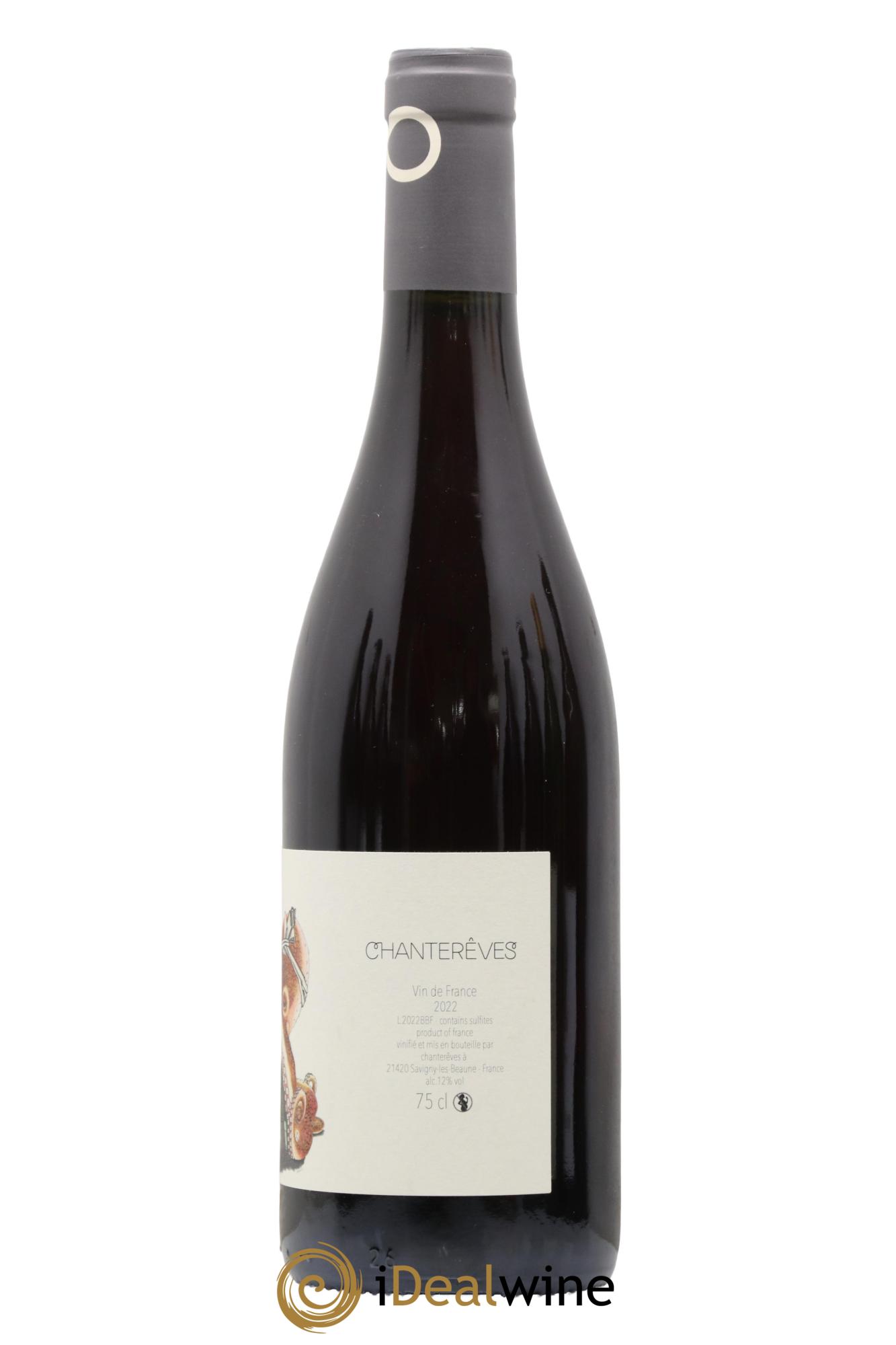 Vin de France Bleu Cerise Chanterêves 2022 - Lot de 1 bouteille - 1