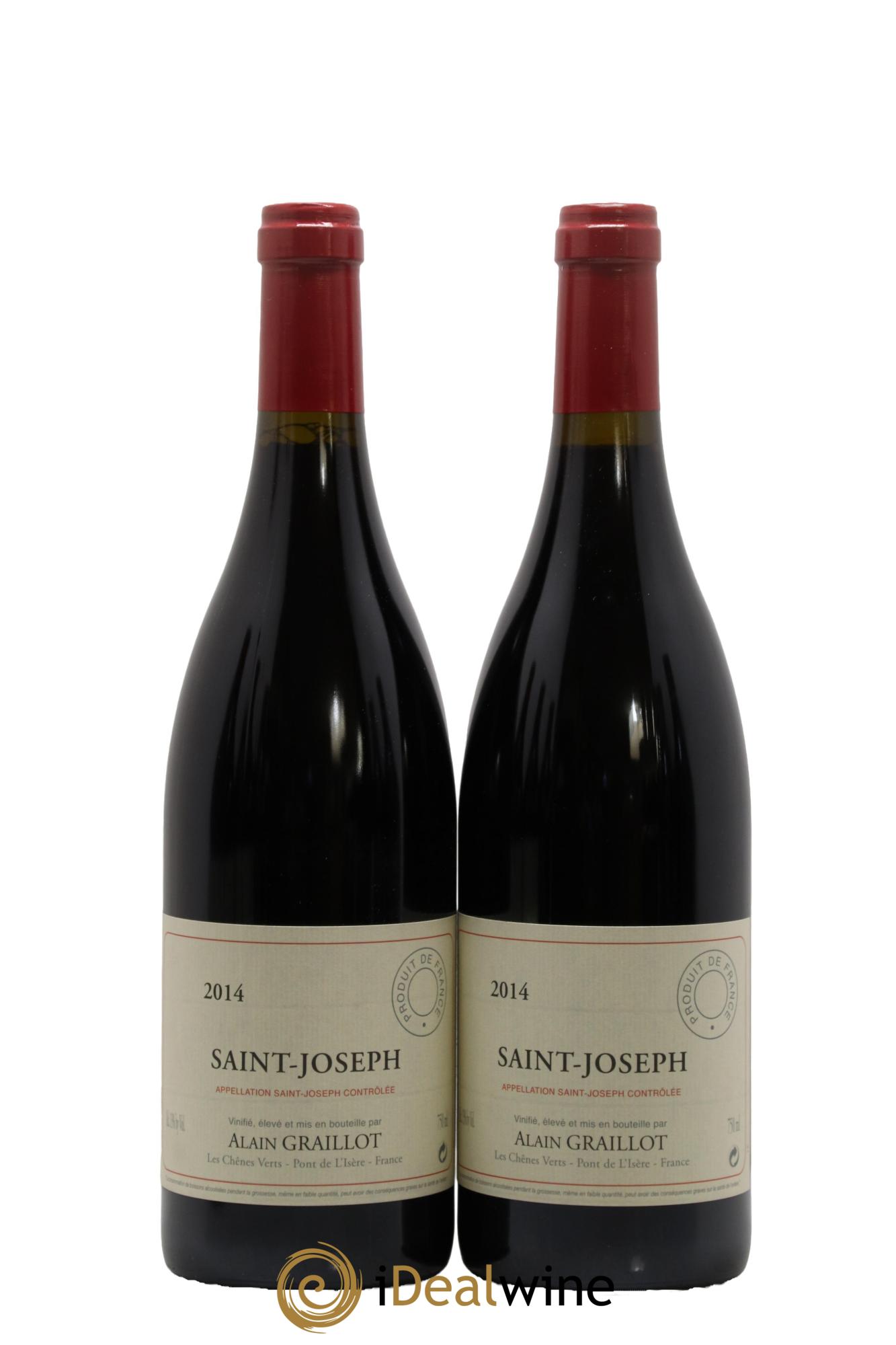Saint-Joseph Domaine Graillot 2014 - Lotto di 2 bottiglie - 0