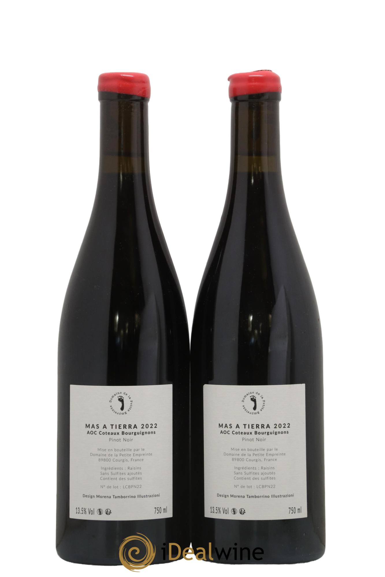 Coteaux Bourguignons Mas A Tierra Mélissa Bazin et Romain De Moor 2022 - Lot de 2 bouteilles - 1