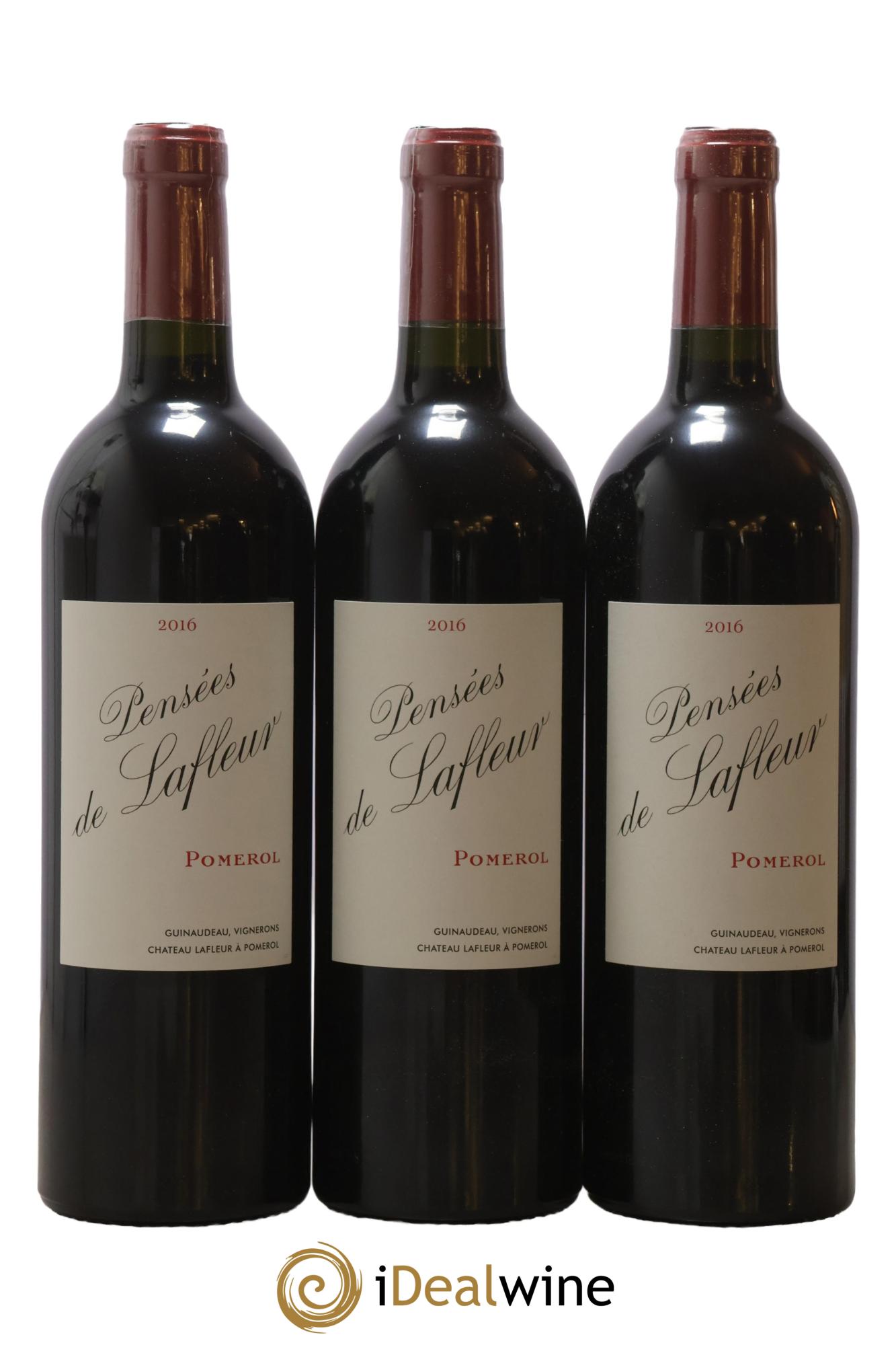 Pensées de Lafleur Second Vin 2016 - Lot of 6 bottles - 2