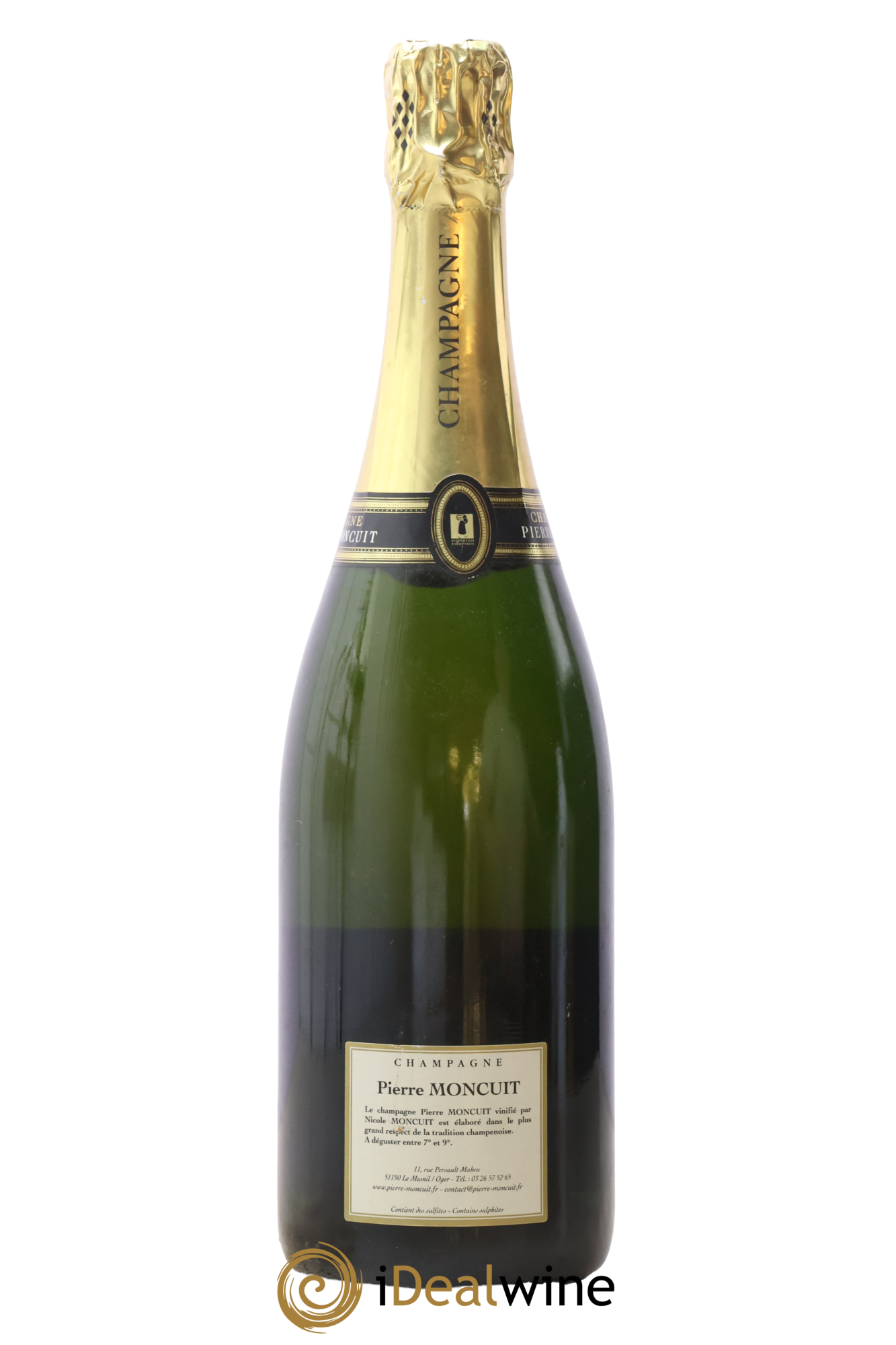 Cuvée Nicole Moncuit Vieilles Vignes Brut Pierre Moncuit 1996 - Posten von 1 Flasche - 1