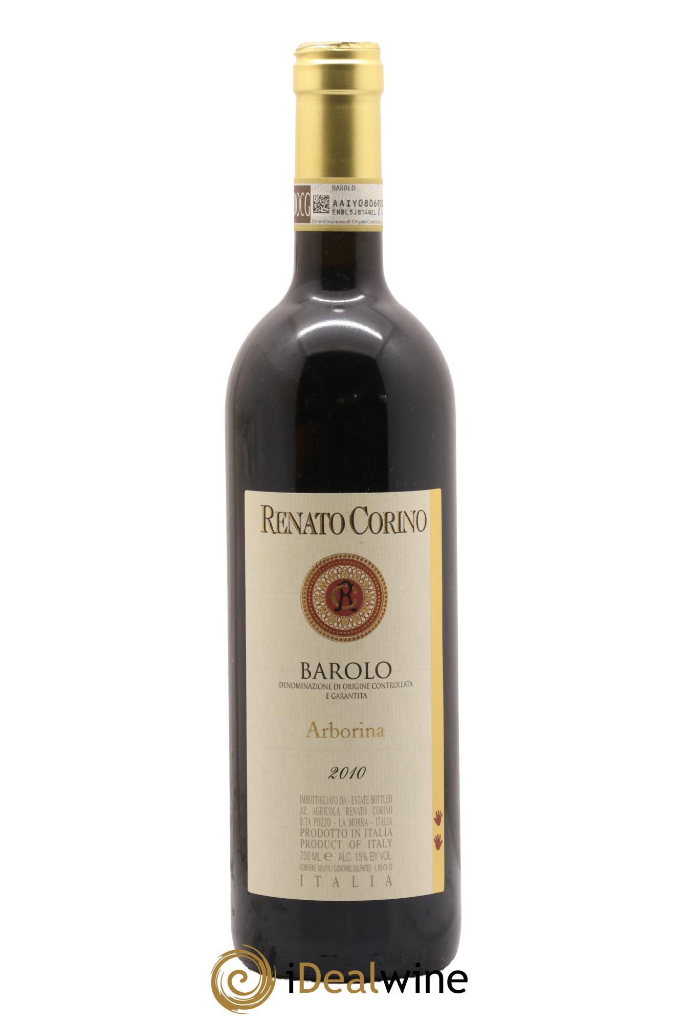 Barolo DOC Arborina R Corino 2010 - Lot de 1 bouteille - 0