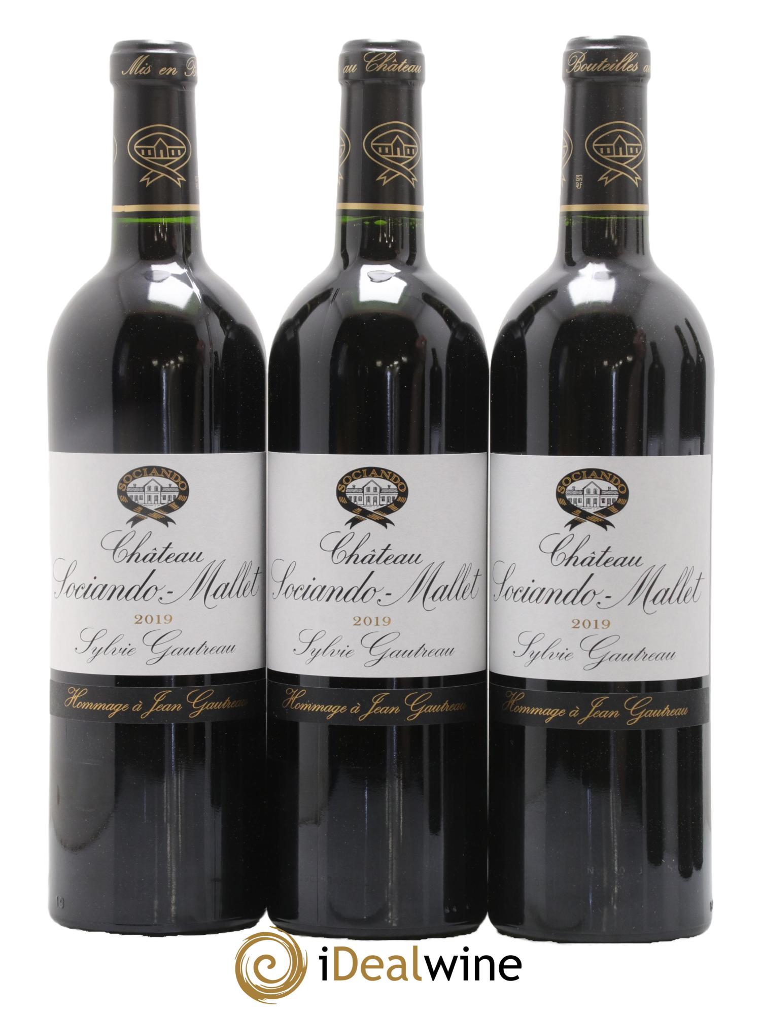 Château Sociando Mallet 2019 - Lotto di 6 bottiglie - 2