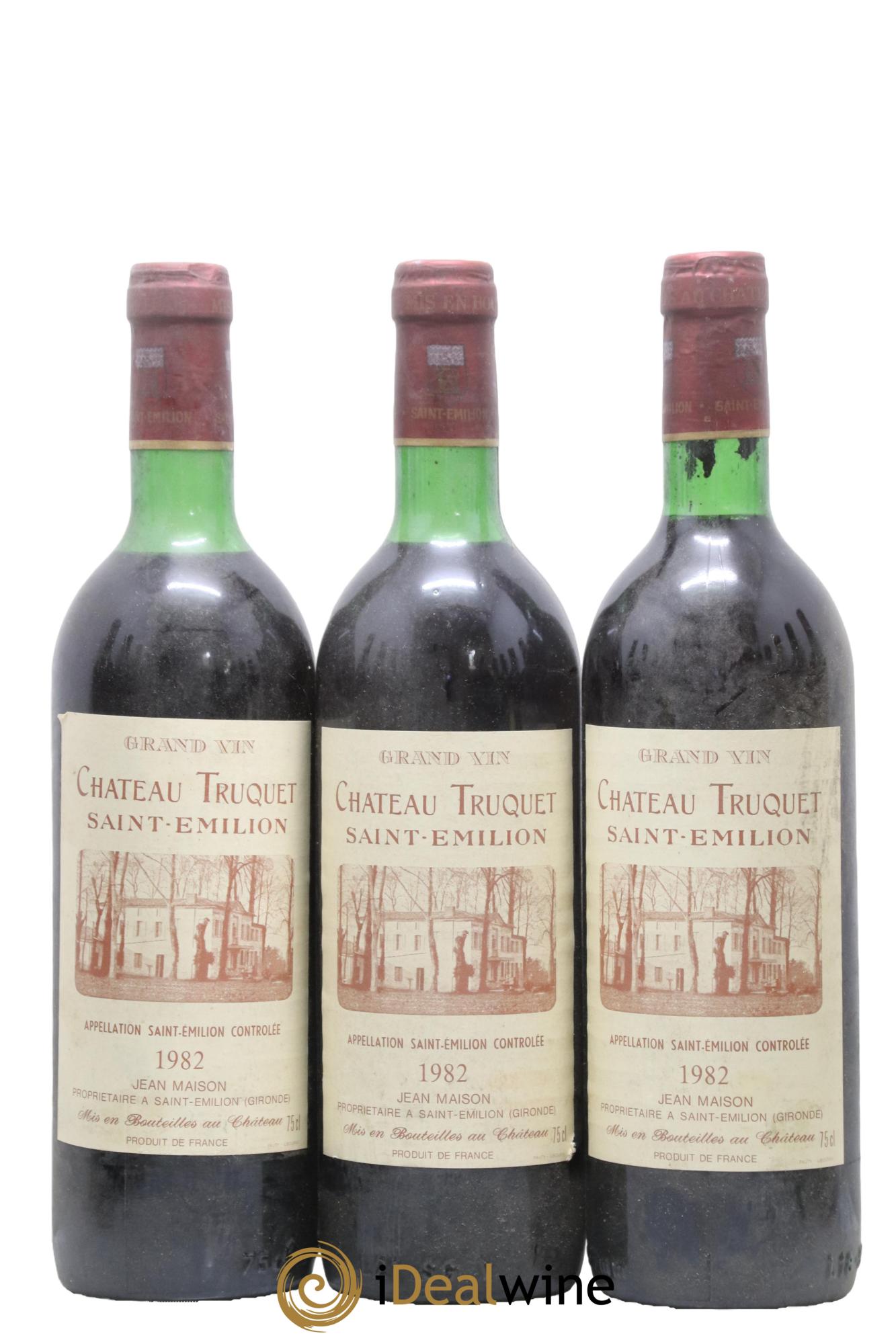 Saint-Émilion Château Truquet 1982 - Lot of 6 bottles - 1