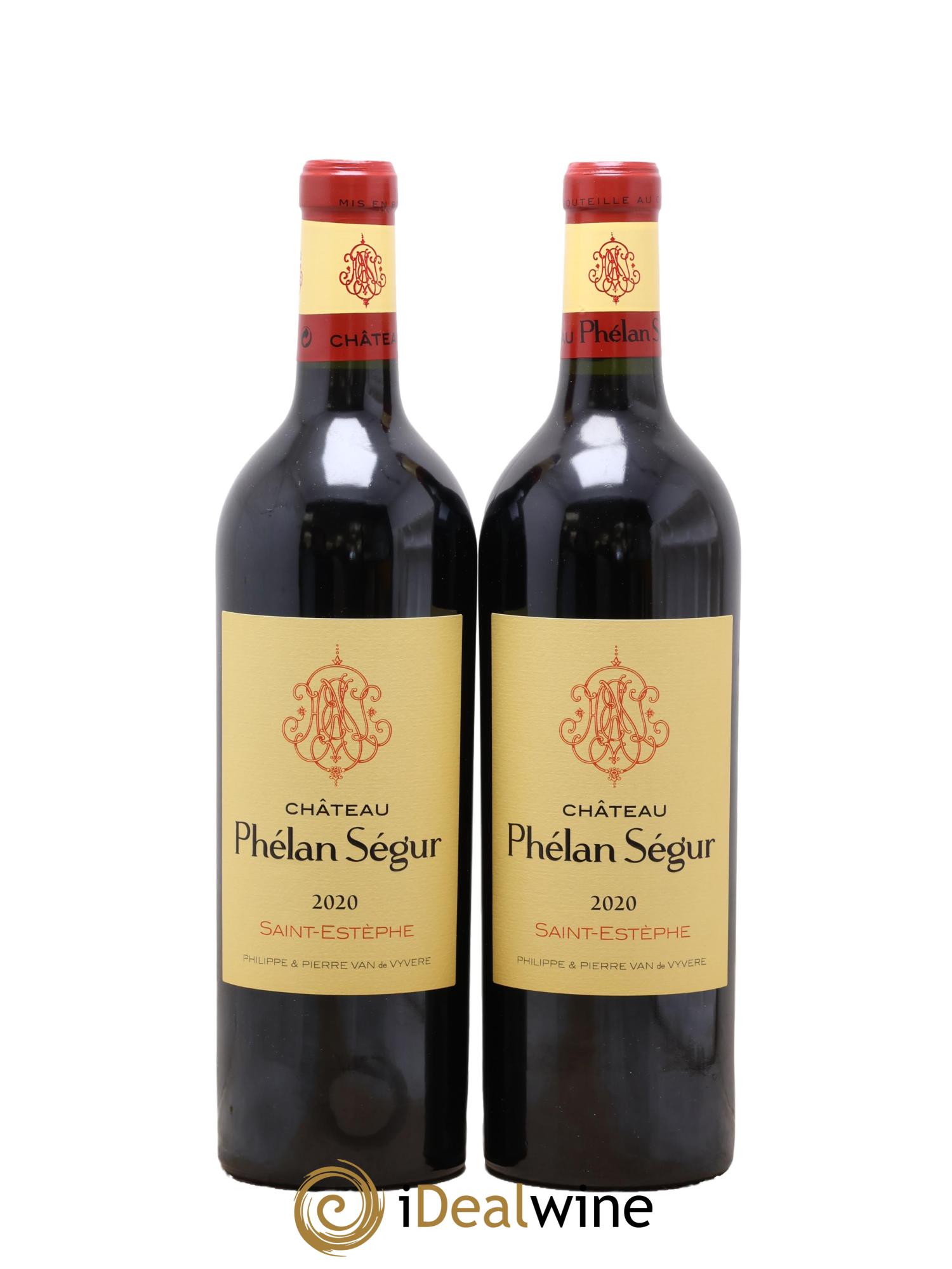Château Phélan Ségur 2020 - Lot de 2 bouteilles - 0