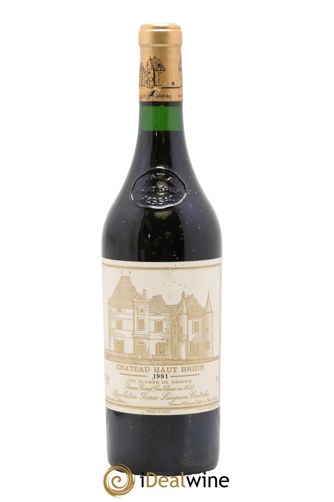 Château Haut Brion 1er Grand Cru Classé 1991 - Lot de 1 bouteille - 0