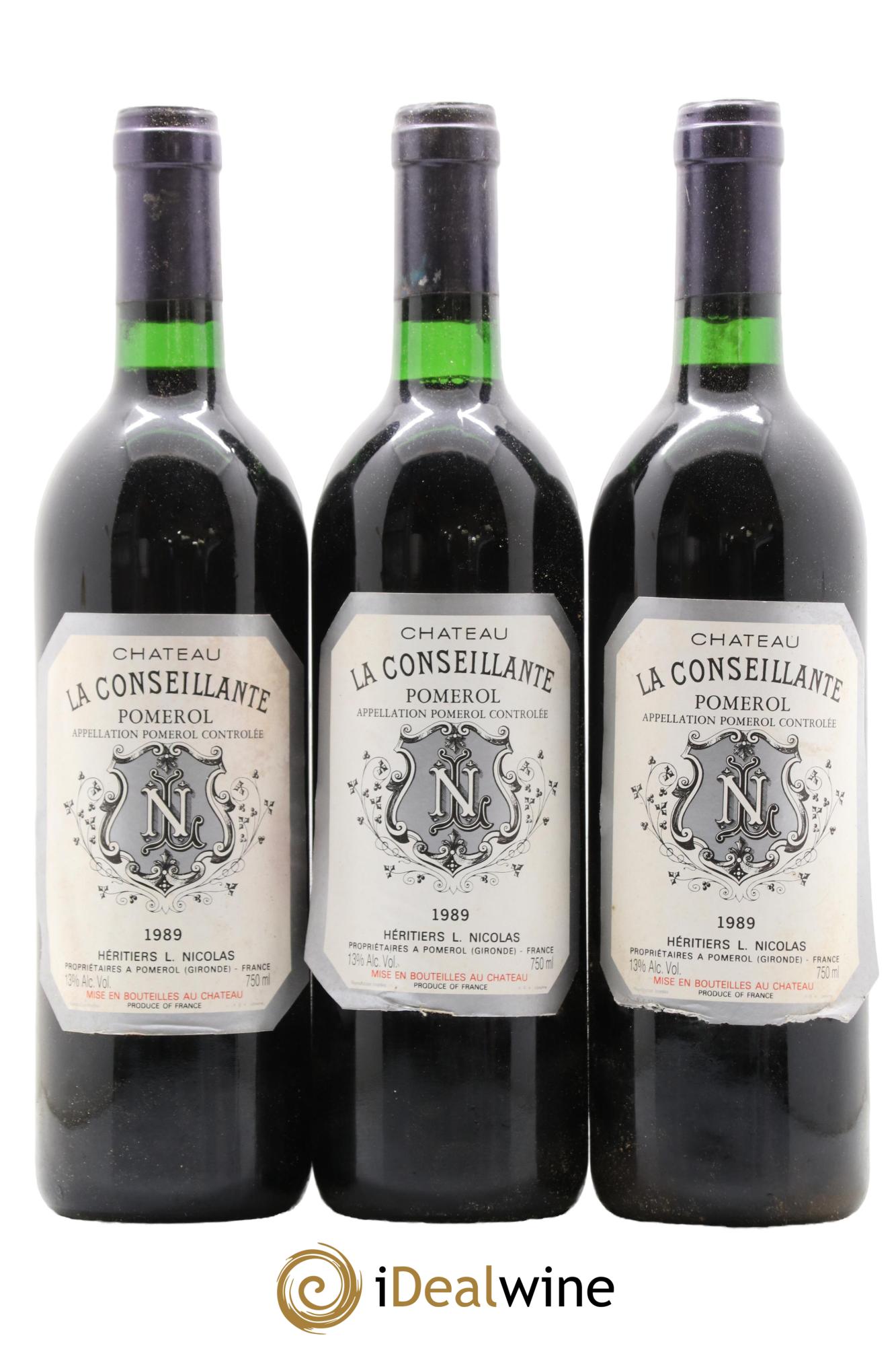Château la Conseillante 1989 - Lot de 12 bouteilles - 4