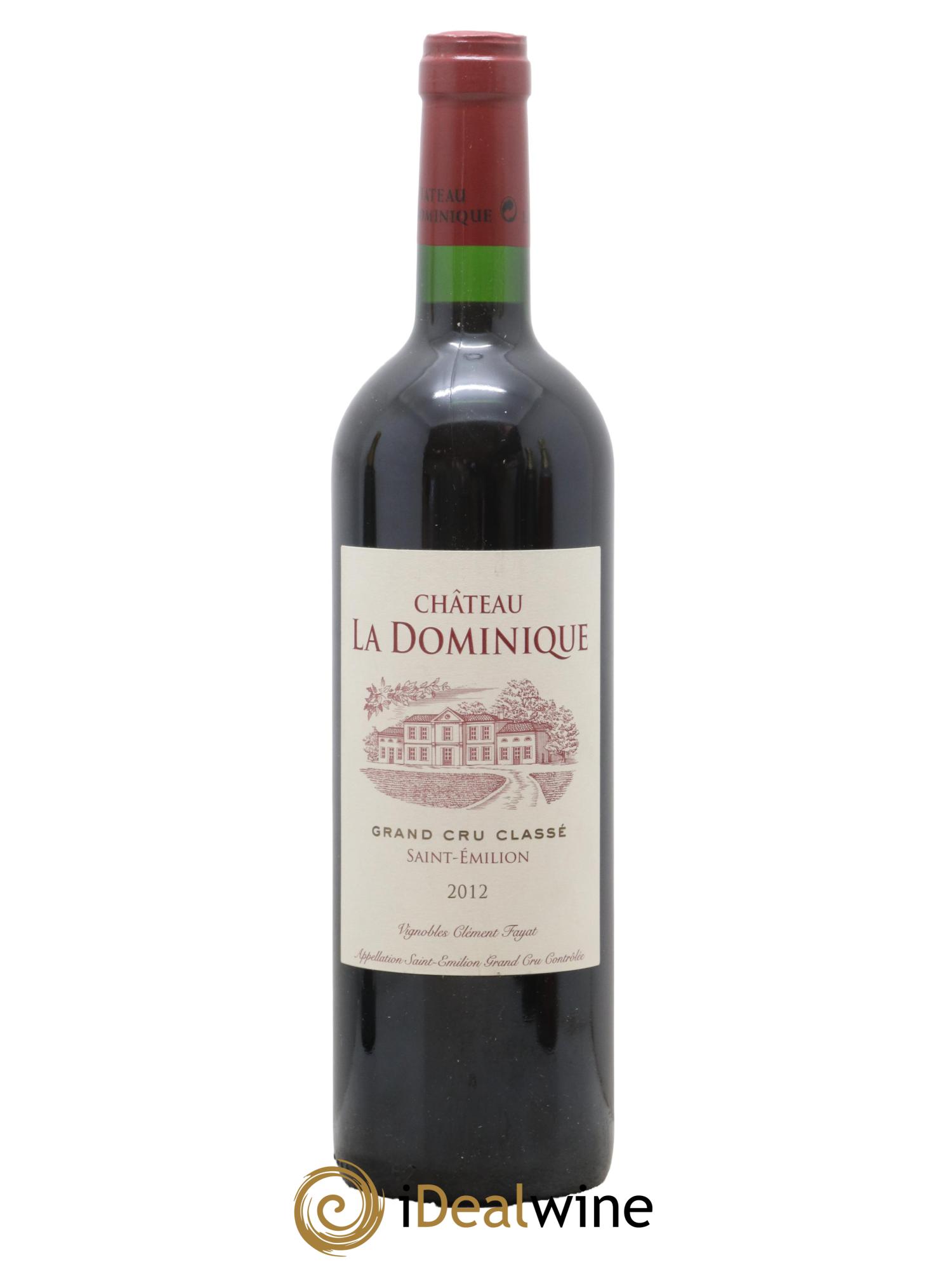 Château la Dominique Grand Cru Classé 2012 - Lot de 1 bouteille - 0