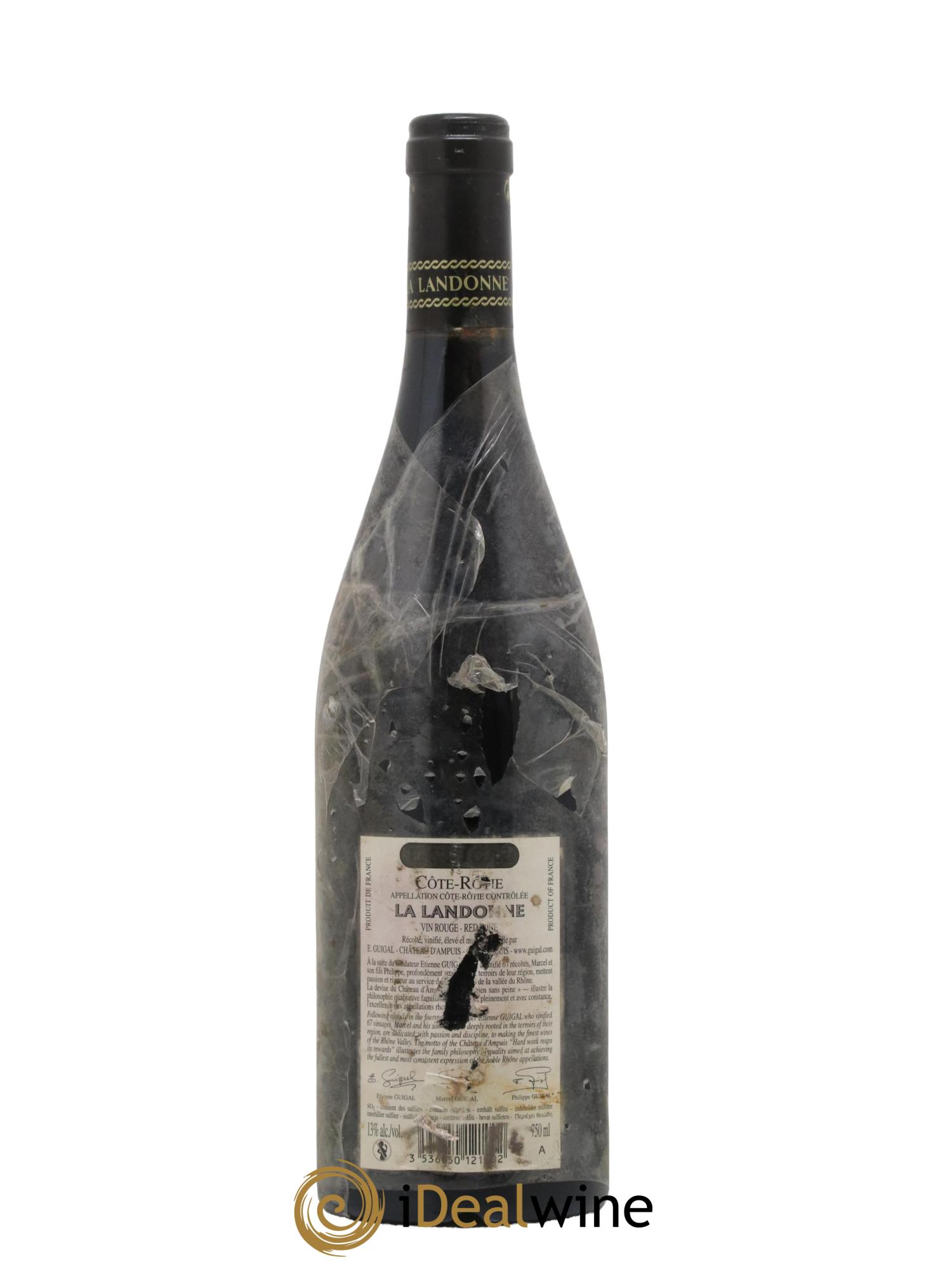 Côte-Rôtie La Landonne Guigal 2008 - Lot of 1 bottle - 1