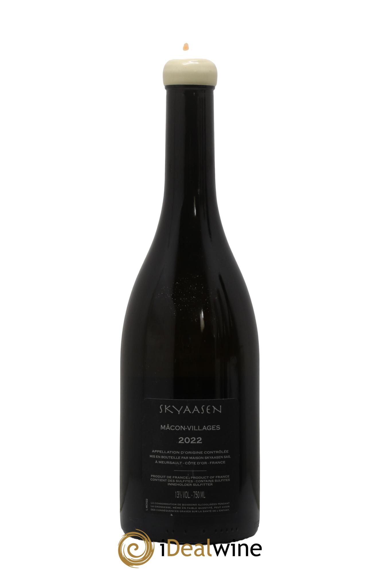 Mâcon-Villages Maison Skyaasen 2022 - Lot de 1 bouteille - 1