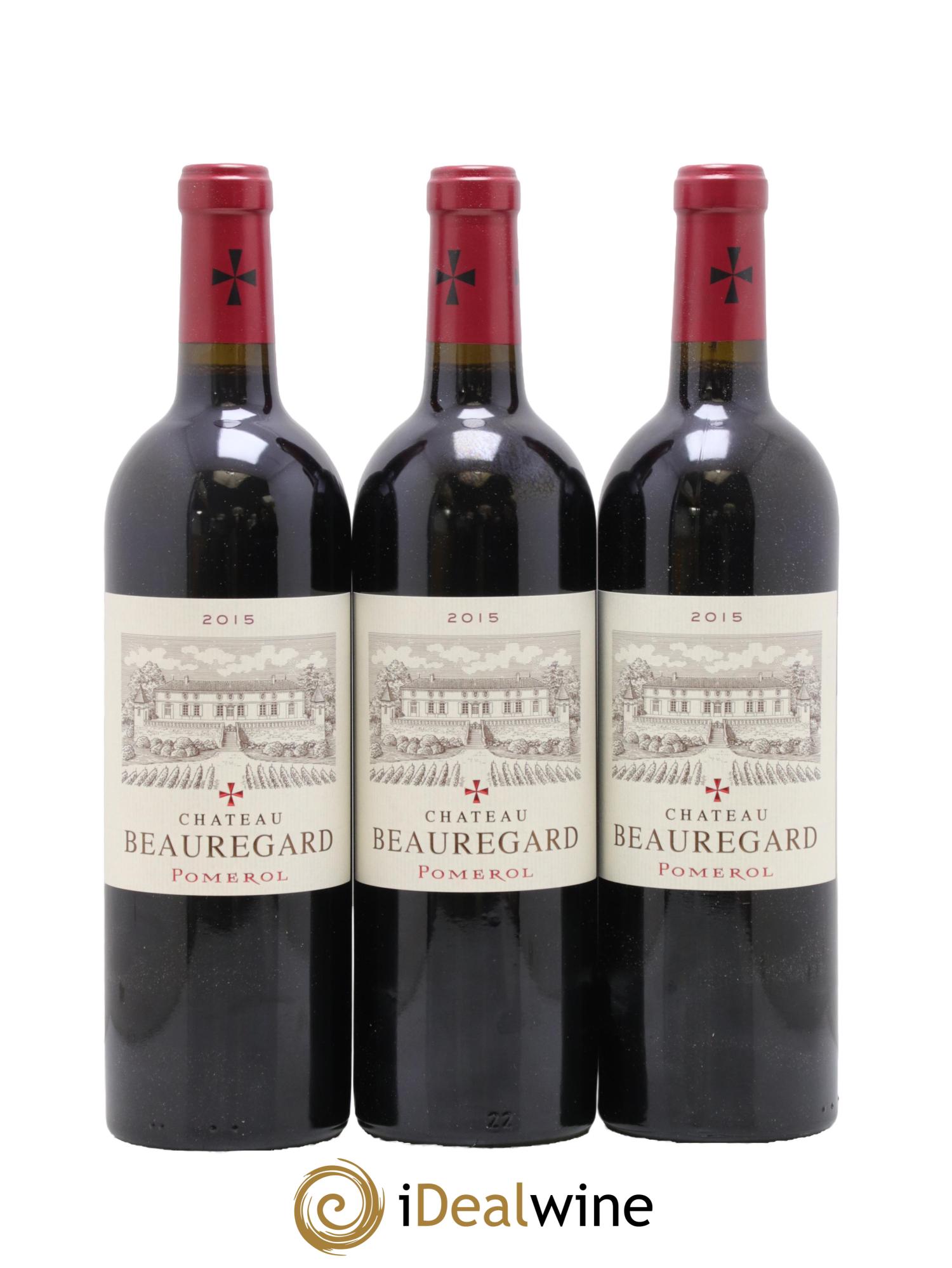 Château Beauregard 2015 - Posten von 3 Flaschen - 0