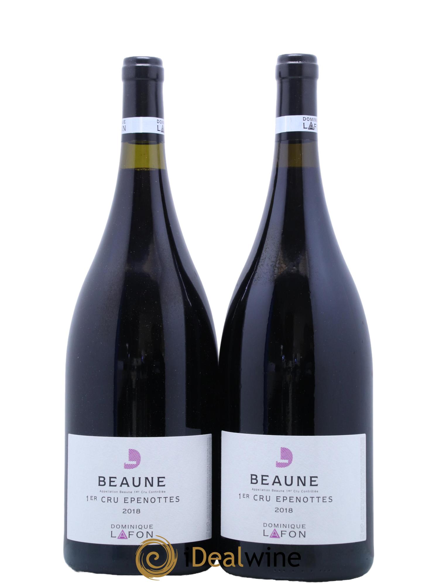 Beaune 1er Cru Les Epenottes Dominique Lafon 2018 - Lot de 2 magnums - 0