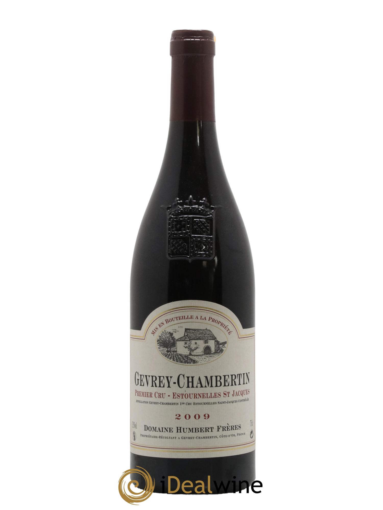 Gevrey-Chambertin 1er Cru Estournelles Saint-Jacques Humbert (Domaine) 2009 - Lot de 1 bouteille - 0