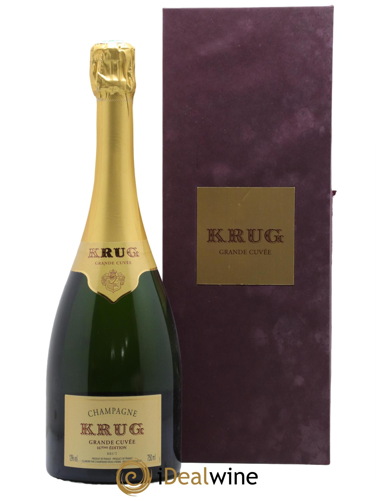 Grande Cuvée - 167ème édition Krug - Lot de 1 bouteille - 0