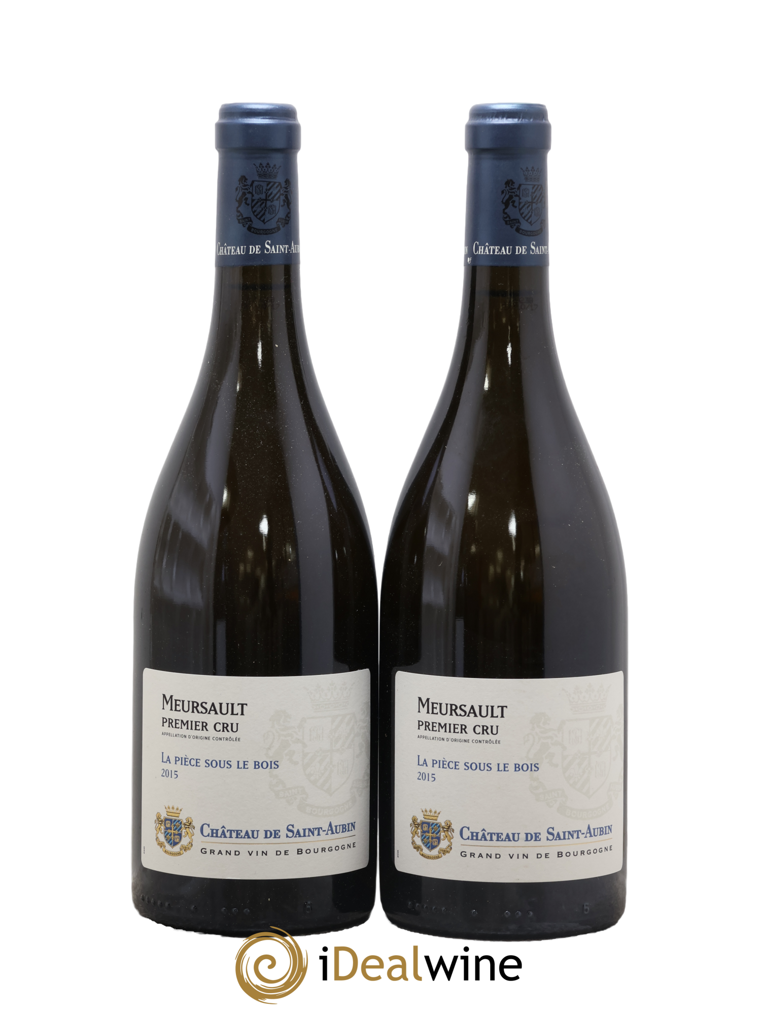 Meursault 1er Cru La Pièce sous le Bois Château de Saint-Aubin 2015 - Lot de 2 bouteilles - 0