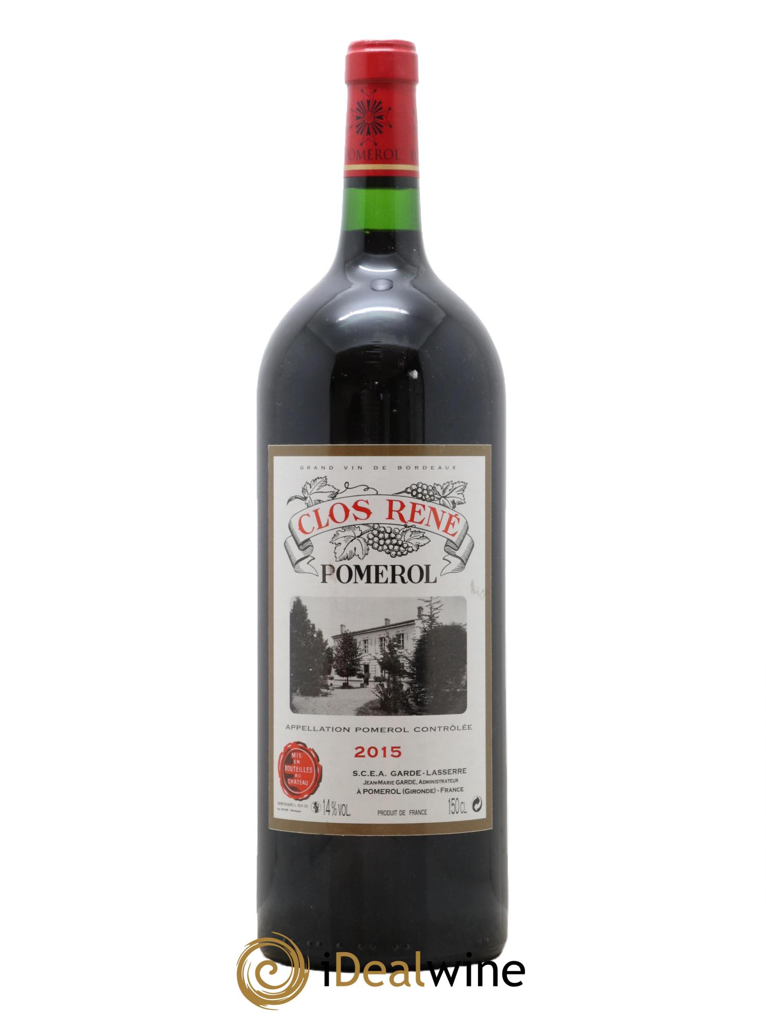 Clos René 2015 - Posten von 1 Magnum - 0