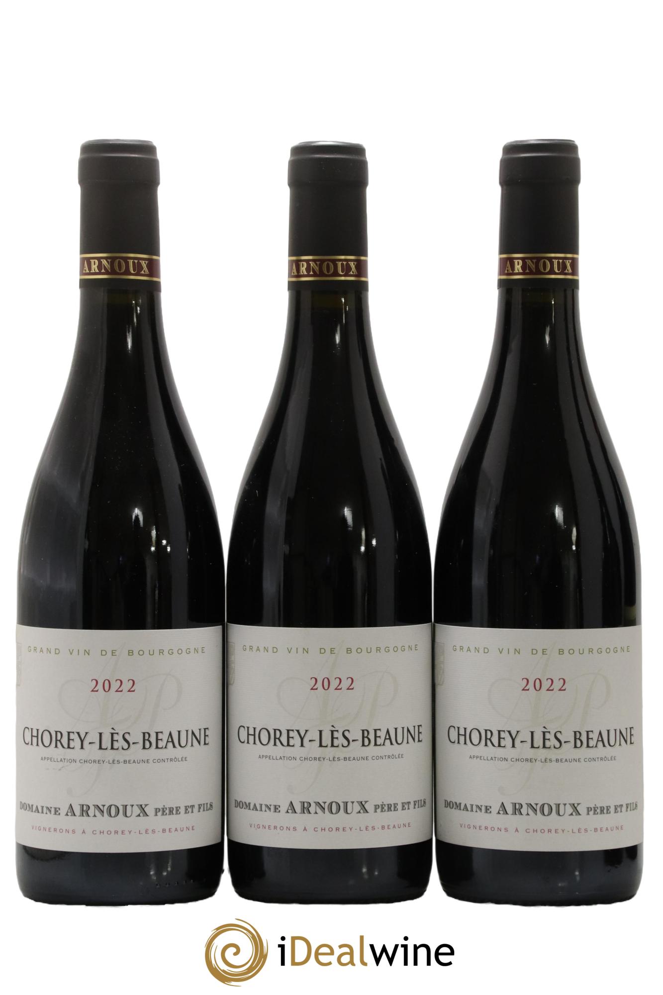Chorey-lès-Beaune Domaine Arnoux Père et Fils 2022 - Lot de 3 bouteilles - 0