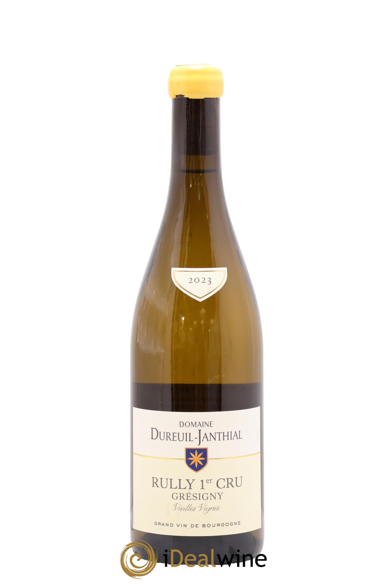 Rully 1er Cru Grésigny Vieilles Vignes Vincent Dureuil-Janthial 2023 - Lote de 1 botella - 0