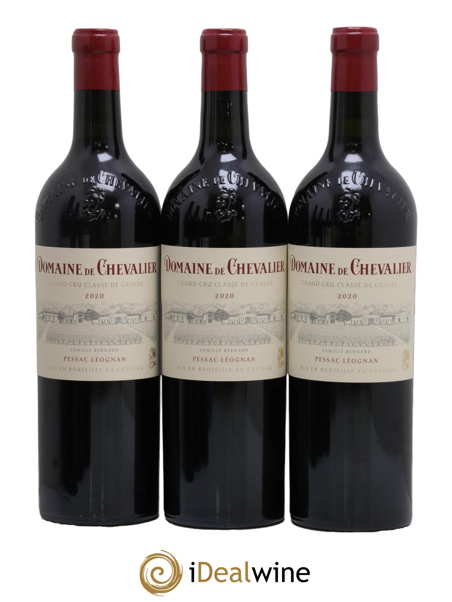 Domaine de Chevalier Cru Classé de Graves  2020 - Lotto di 6 bottiglie - 1