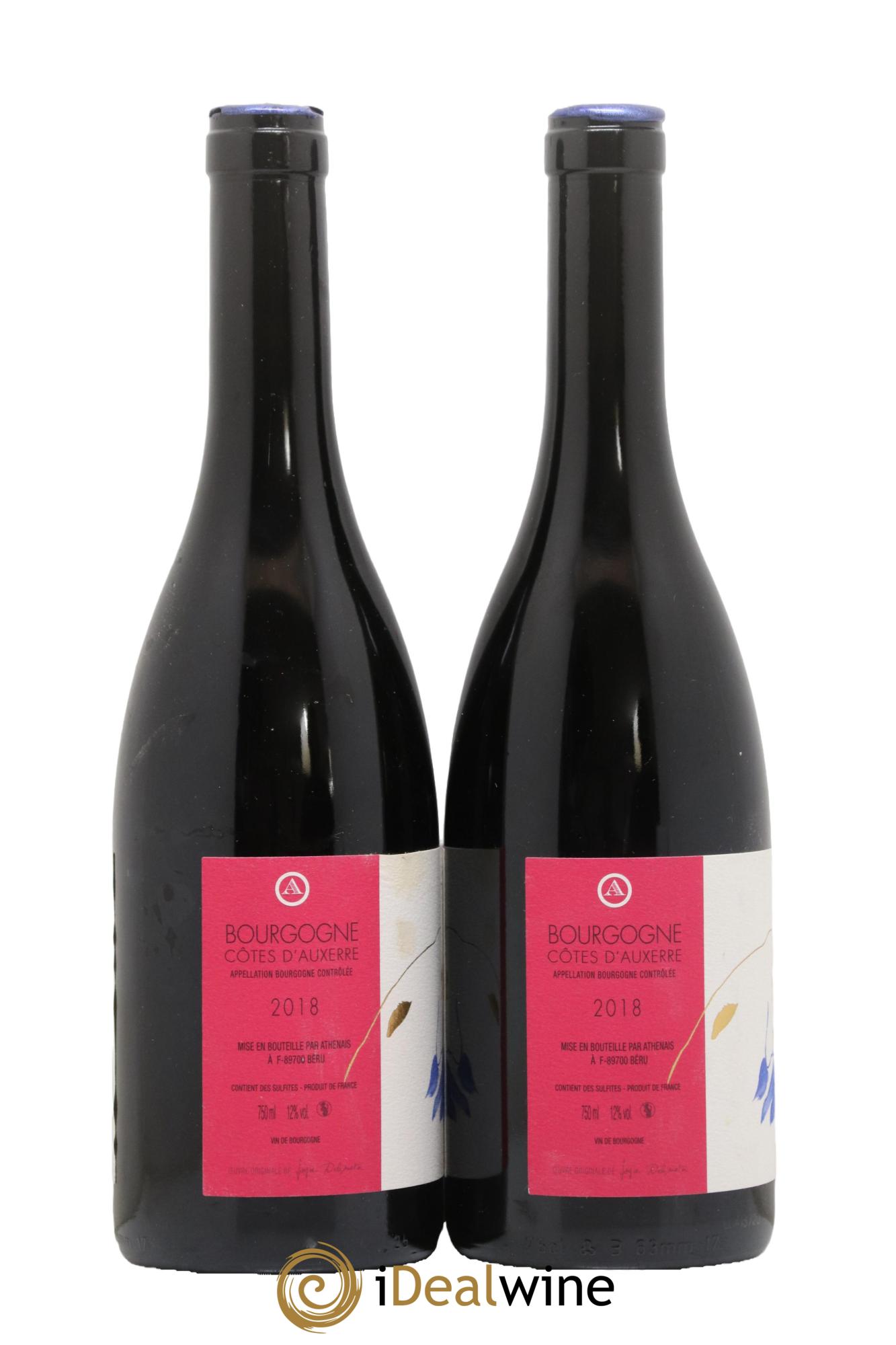 Bourgogne Côtes d'Auxerre Château de Béru 2018 - Lot de 2 bouteilles - 1