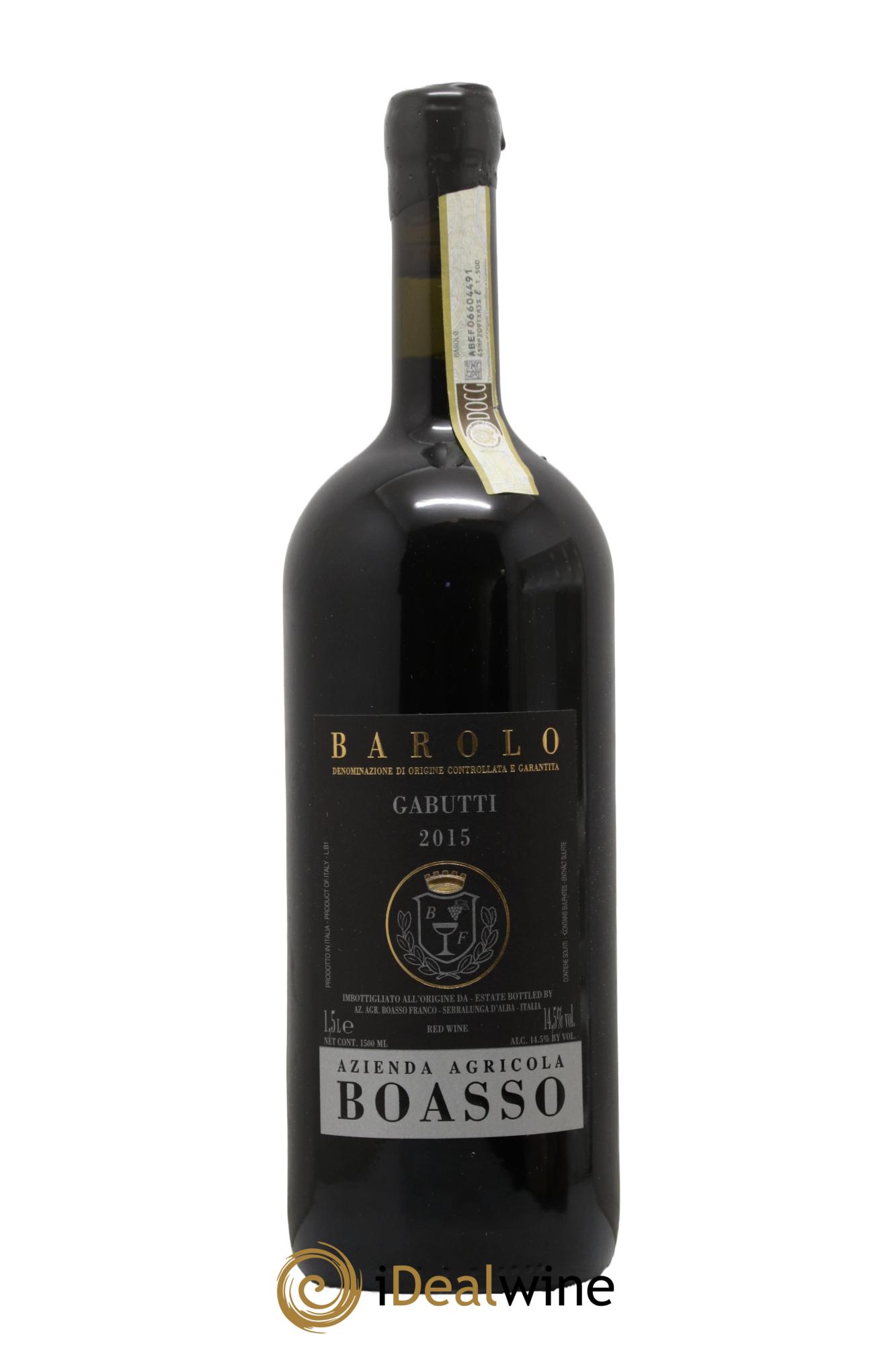 Barolo DOCG Gabutti Boasso 2015 - Lot of 1 magnum - 0