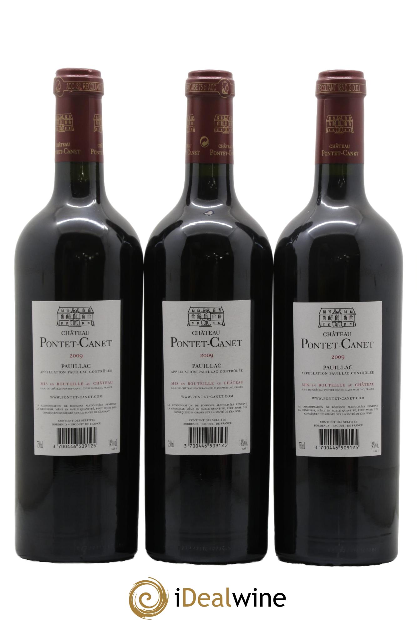 Château Pontet Canet 5ème Grand Cru Classé 2013 - Posten von 6 Flaschen - 2