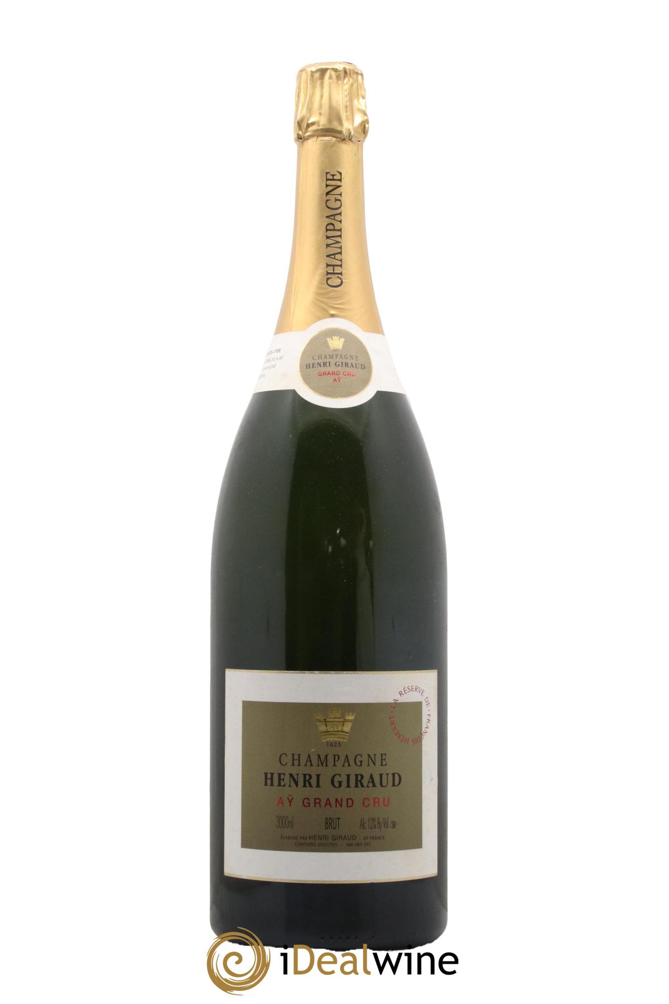 Champagne Ay Grand Cru La Reserve De François Hémart Henri Giraud - Posten von 1 Doppel-Magnum - 0