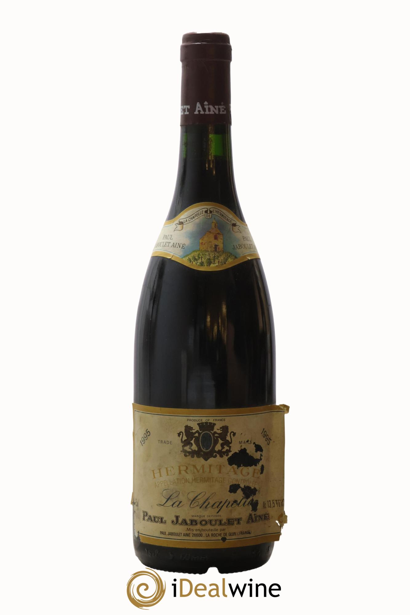 Hermitage La Chapelle Paul Jaboulet Ainé 1995 - Lot de 1 bouteille - 0