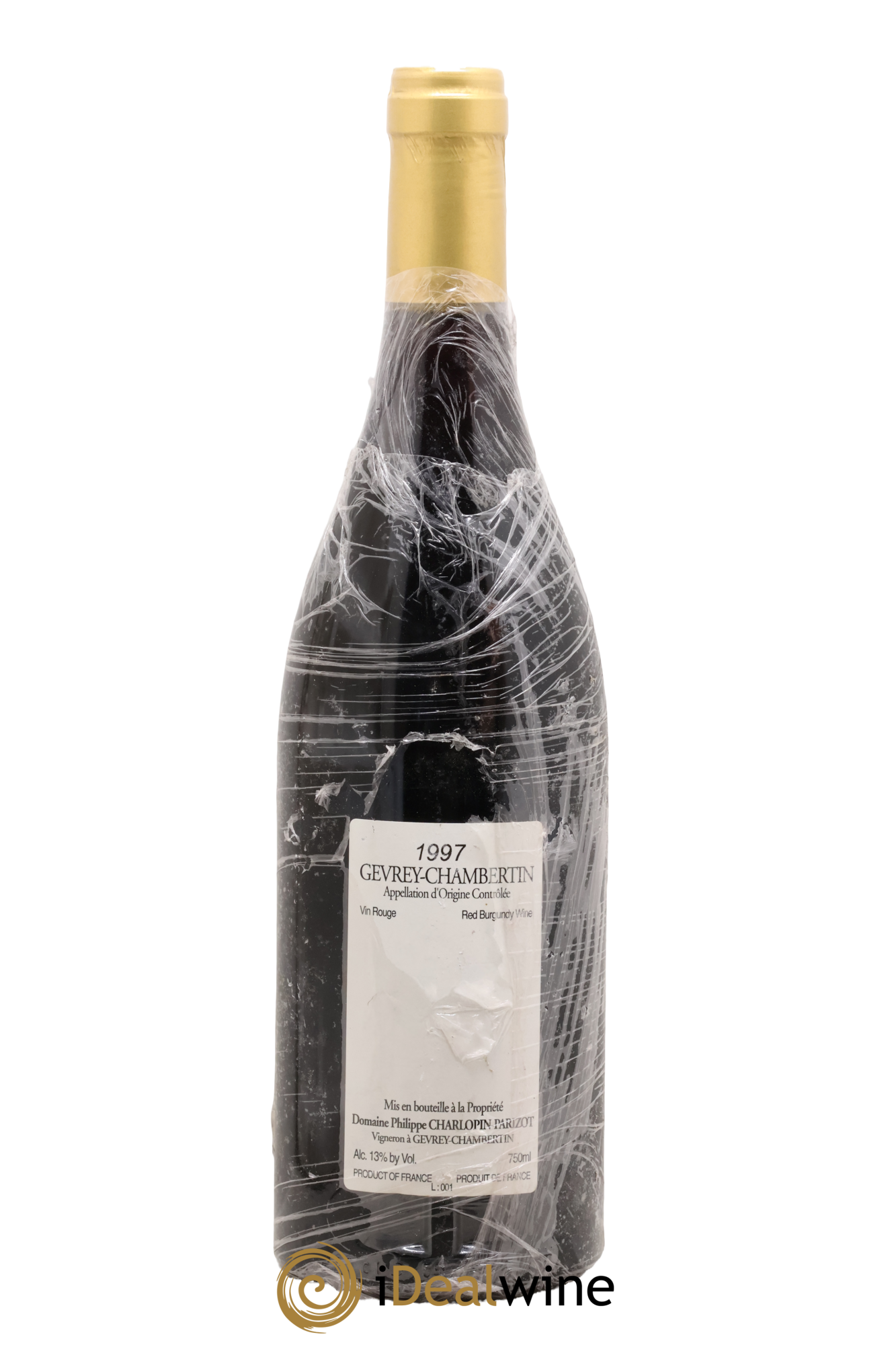 Chambertin Grand Cru Charlopin-Parizot Vieilles Vignes 1997 - Lot de 1 bouteille - 1