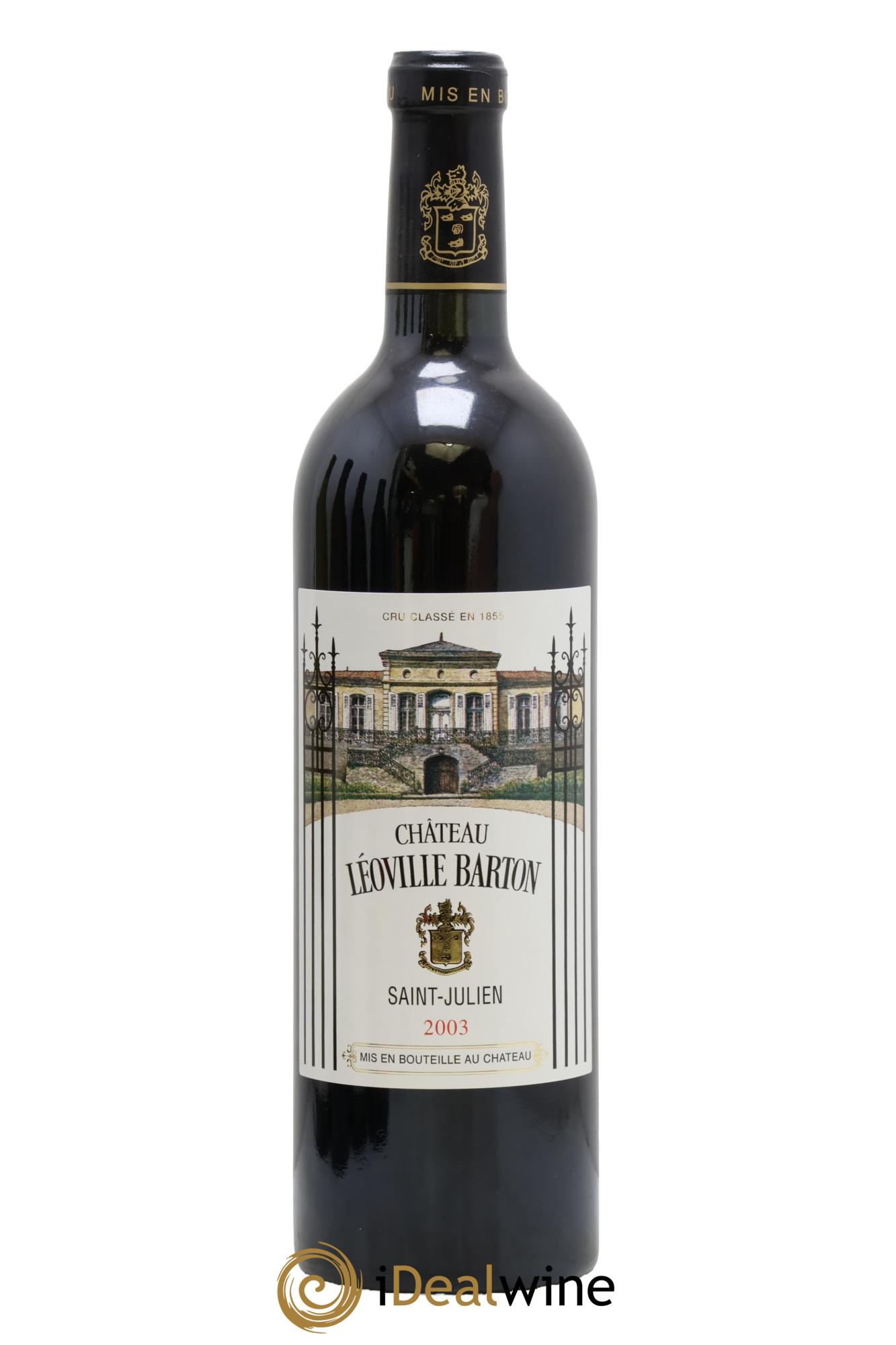 Château Léoville Barton 2ème Grand Cru Classé 2003 - Lot of 1 bottle - 0