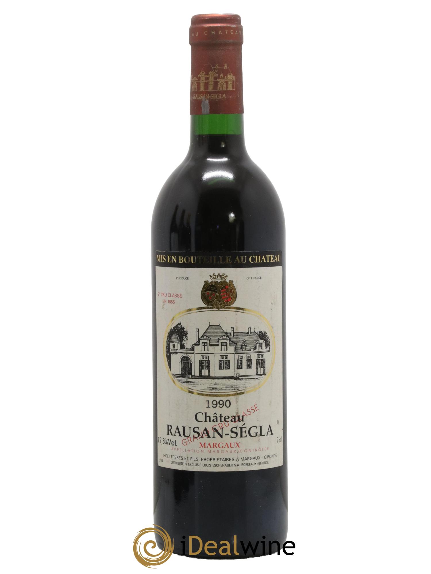 Château Rauzan Ségla Grand Cru Classé 1990 - Lot de 1 bouteille - 0