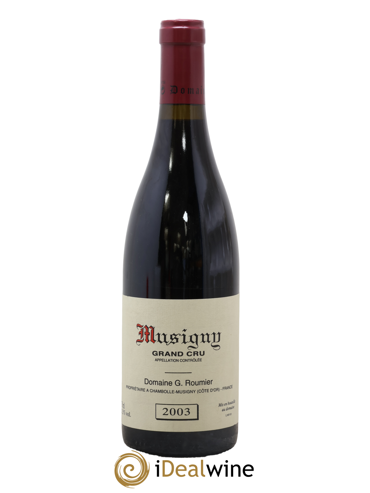 Musigny Grand Cru Georges Roumier (Domaine) 2003 - Lot de 1 bouteille - 0
