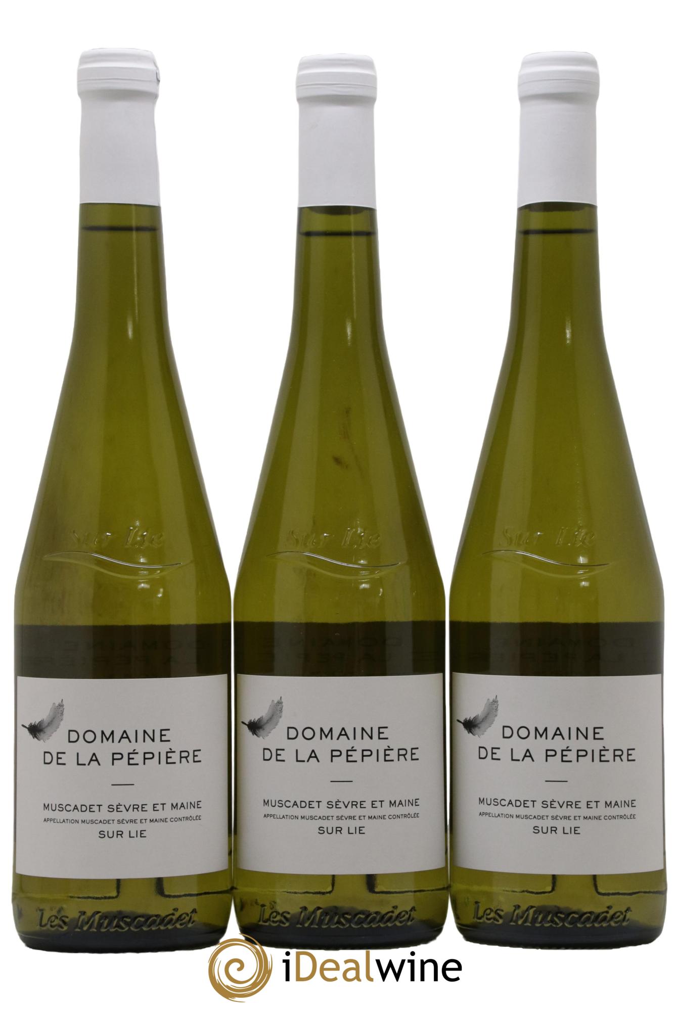 Muscadet-Sèvre-et-Maine sur lie Domaine de la Pépière 2023 - Lot de 3 bouteilles - 0