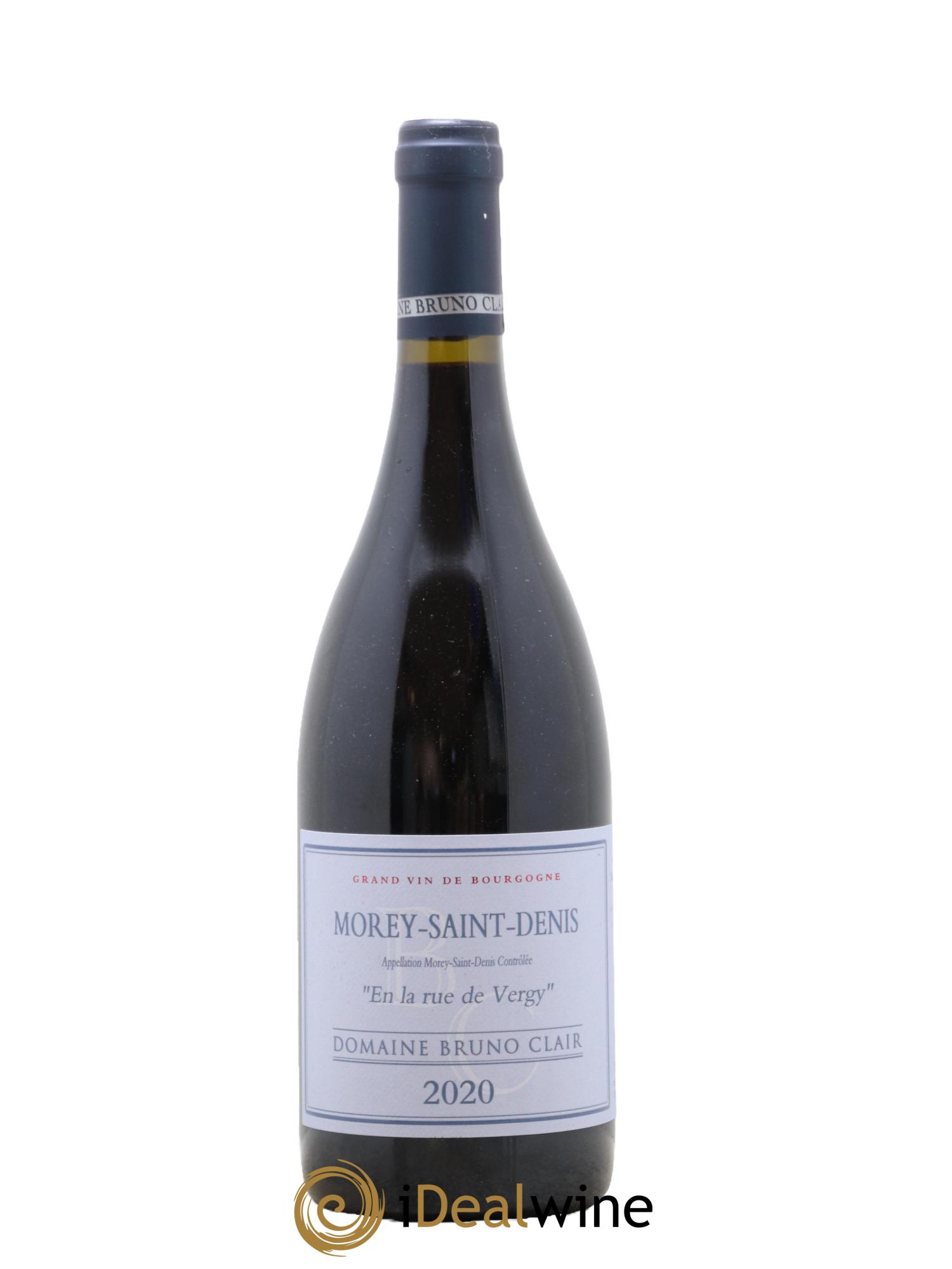 Morey-Saint-Denis En la Rue de Vergy Bruno Clair (Domaine) 2020 - Lot de 1 bouteille - 0