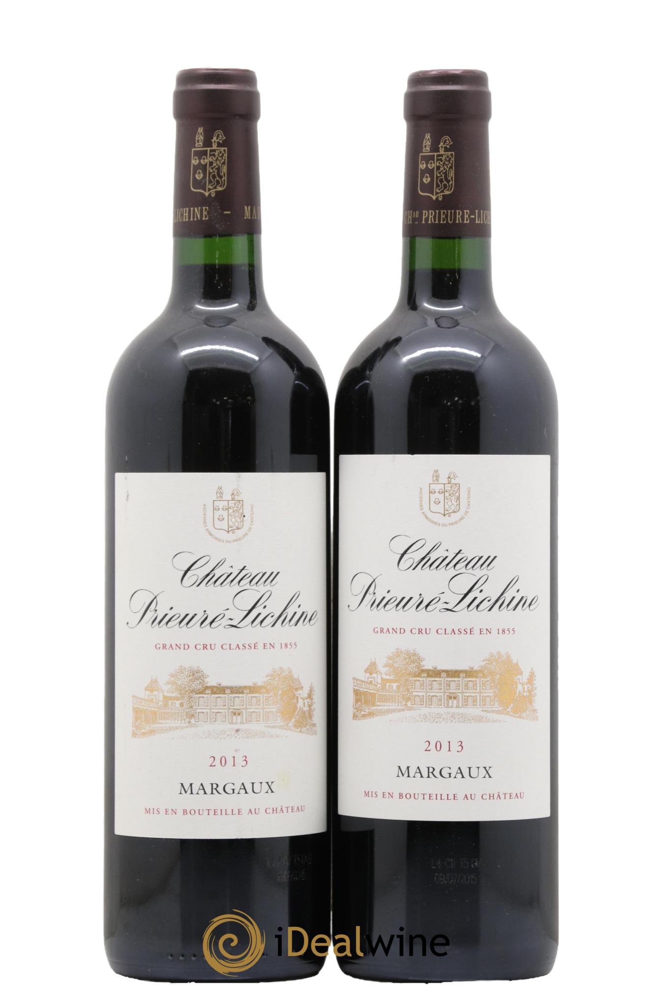 Château Prieuré Lichine 4ème Grand Cru Classé 2013 - Lot de 2 bouteilles - 0