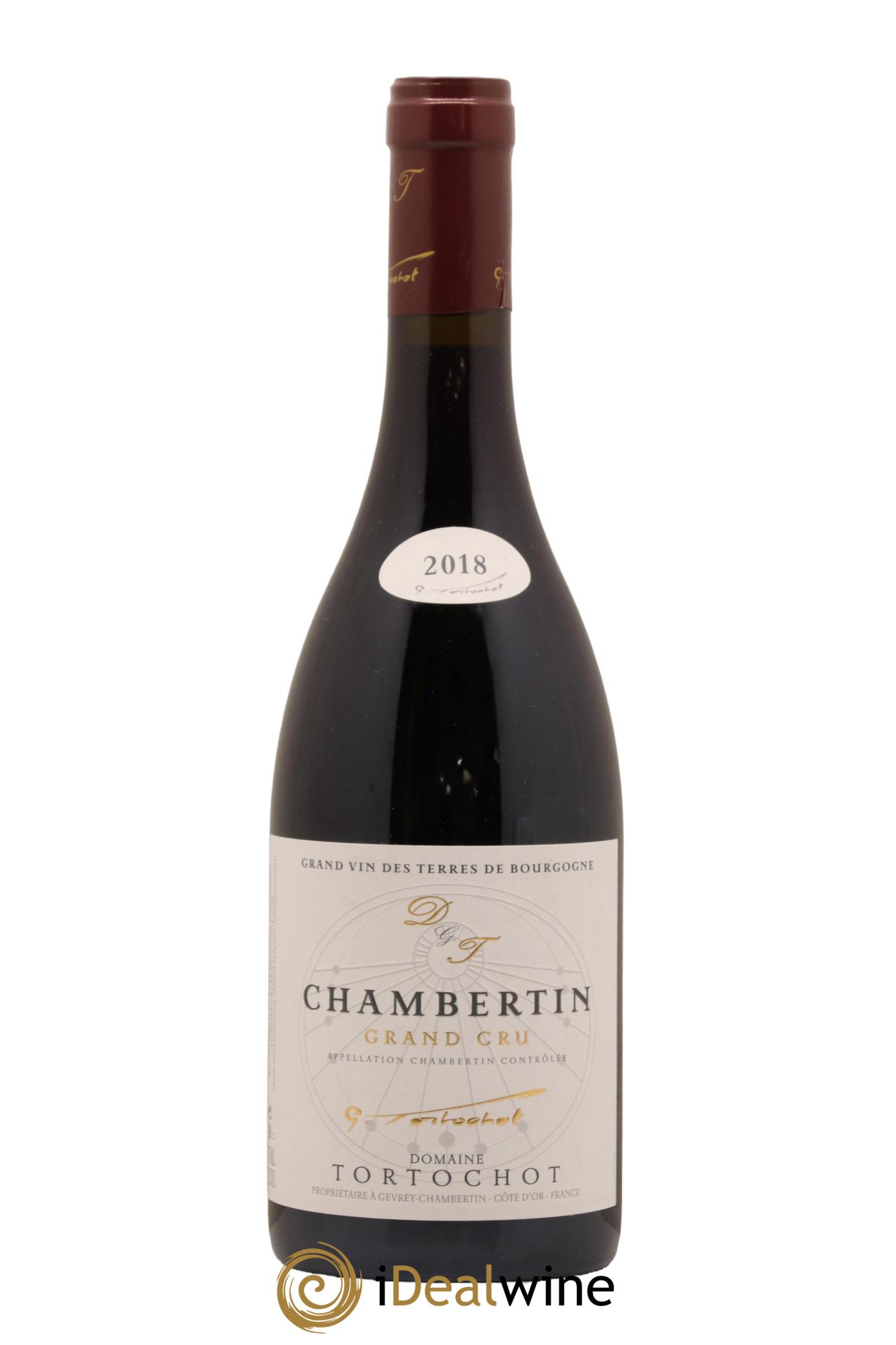 Chambertin Grand Cru Tortochot (Domaine) 2018 - Lot de 1 bouteille - 0