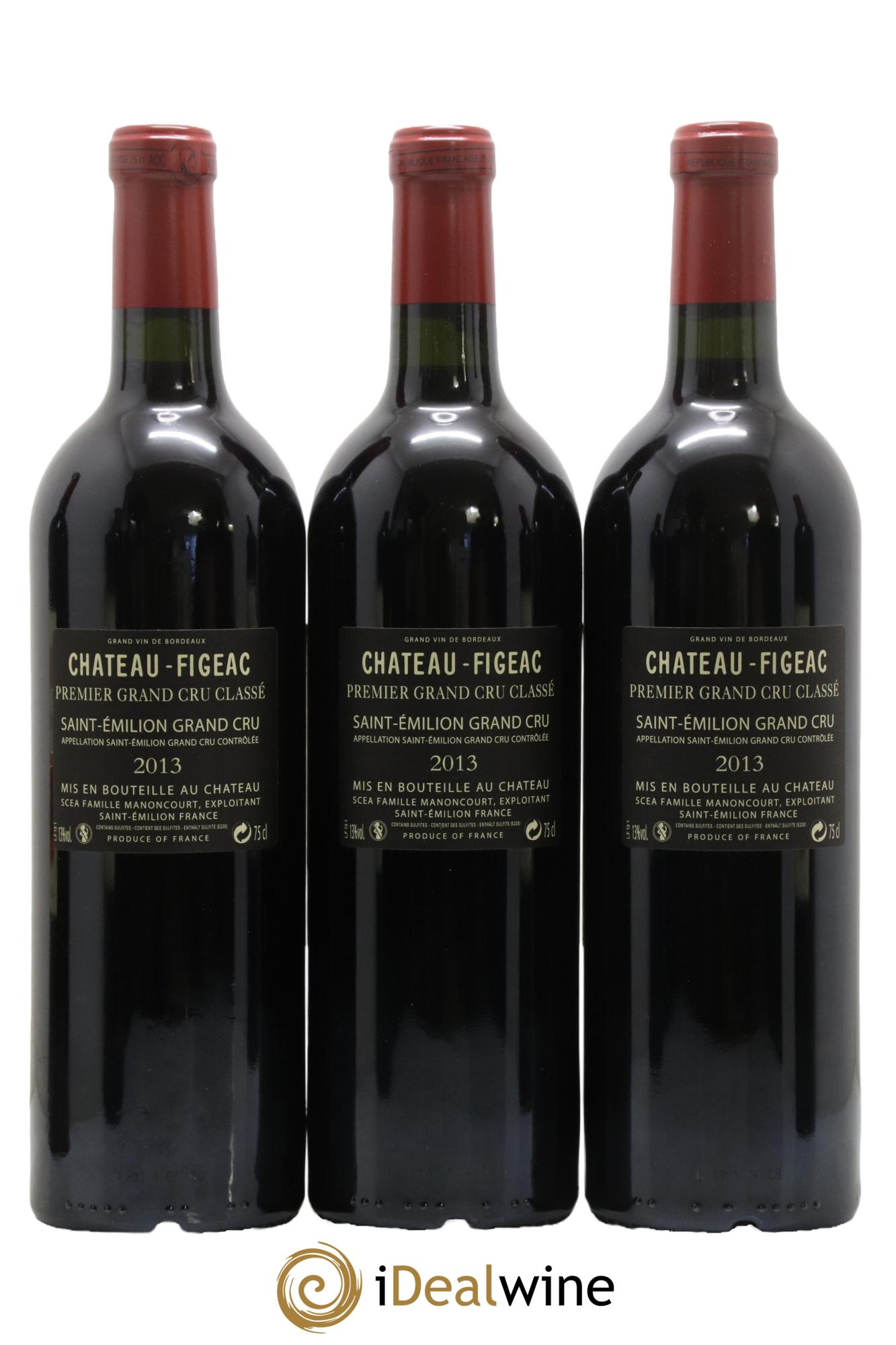 Château Figeac 1er Grand Cru Classé A 2013 - Lot de 12 bouteilles - 4