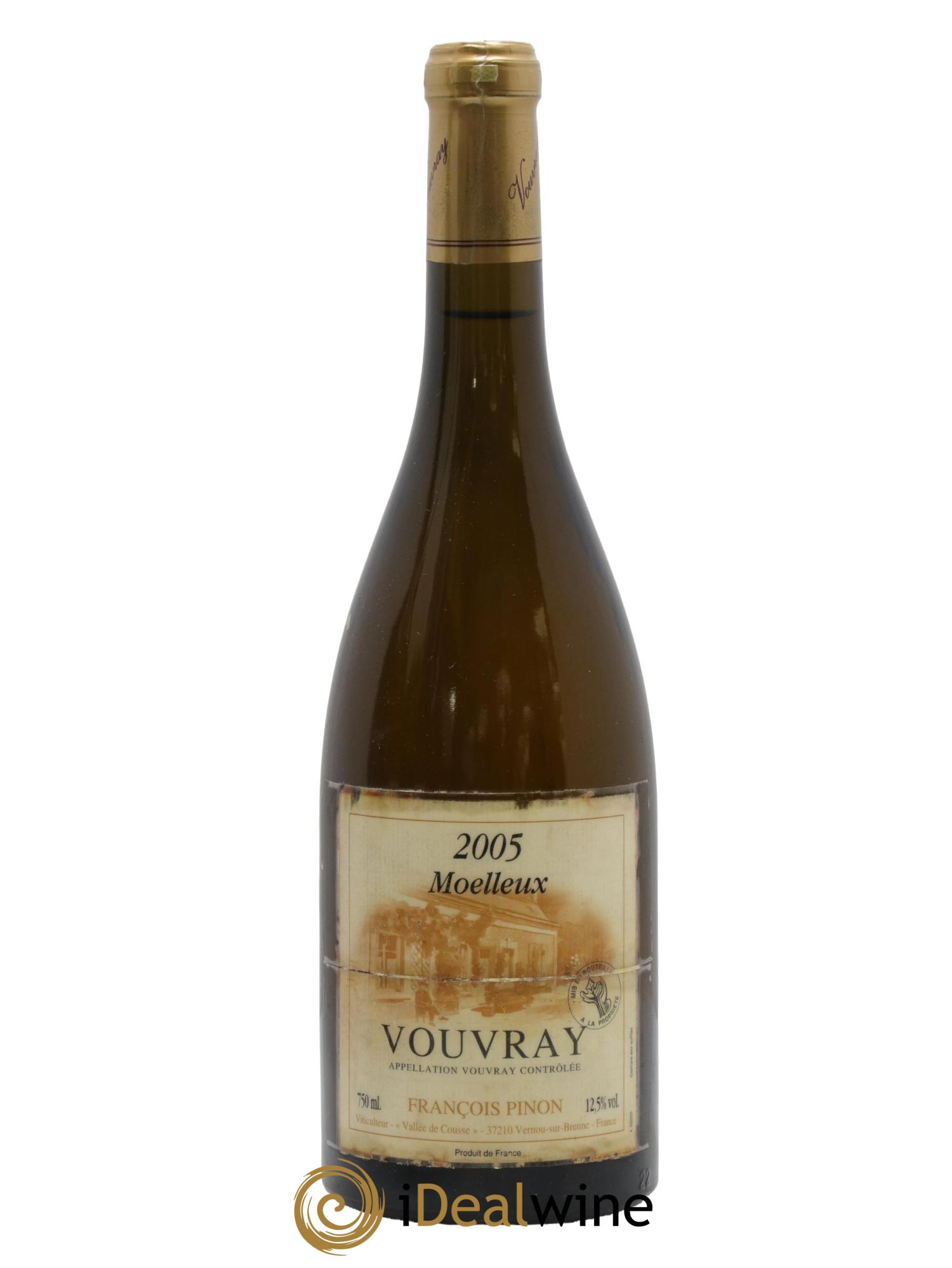 Vouvray François Pinon 2005 - Lot de 1 bouteille - 0