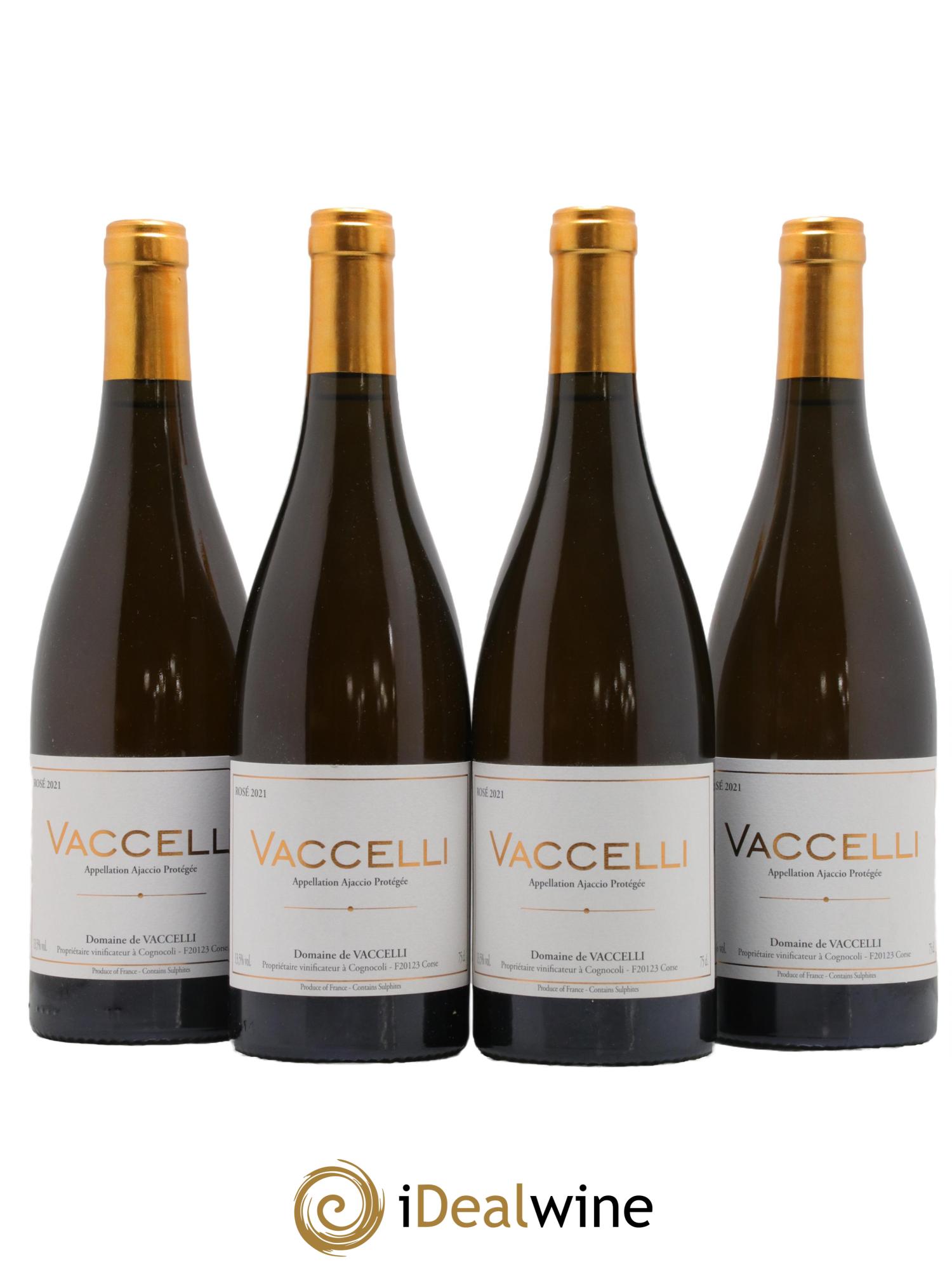 Ajaccio Tradition Vaccelli 2021 - Lot de 4 bouteilles - 0