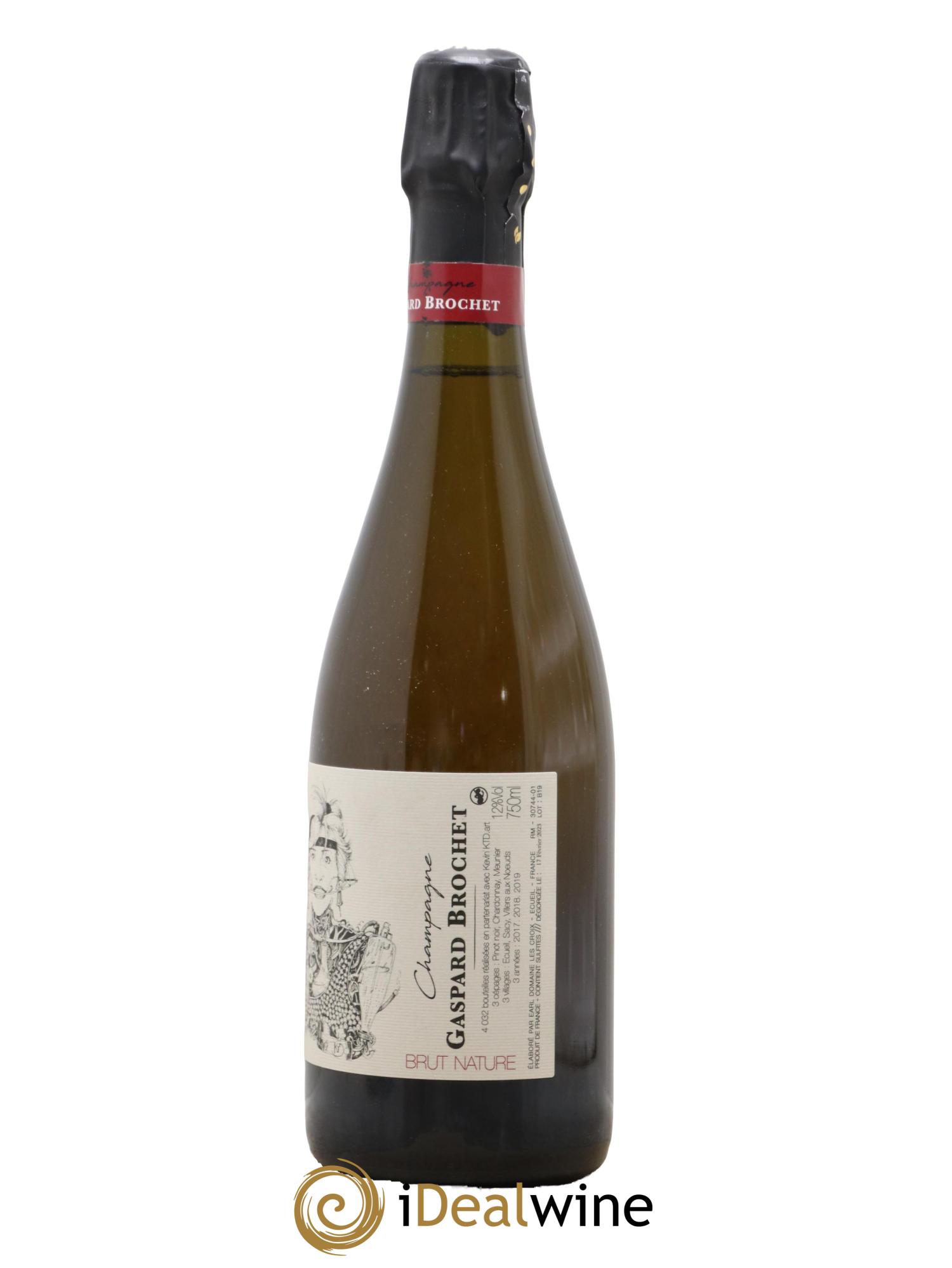 333.c Brut Nature Gaspard Brochet - Lot de 1 bouteille - 1