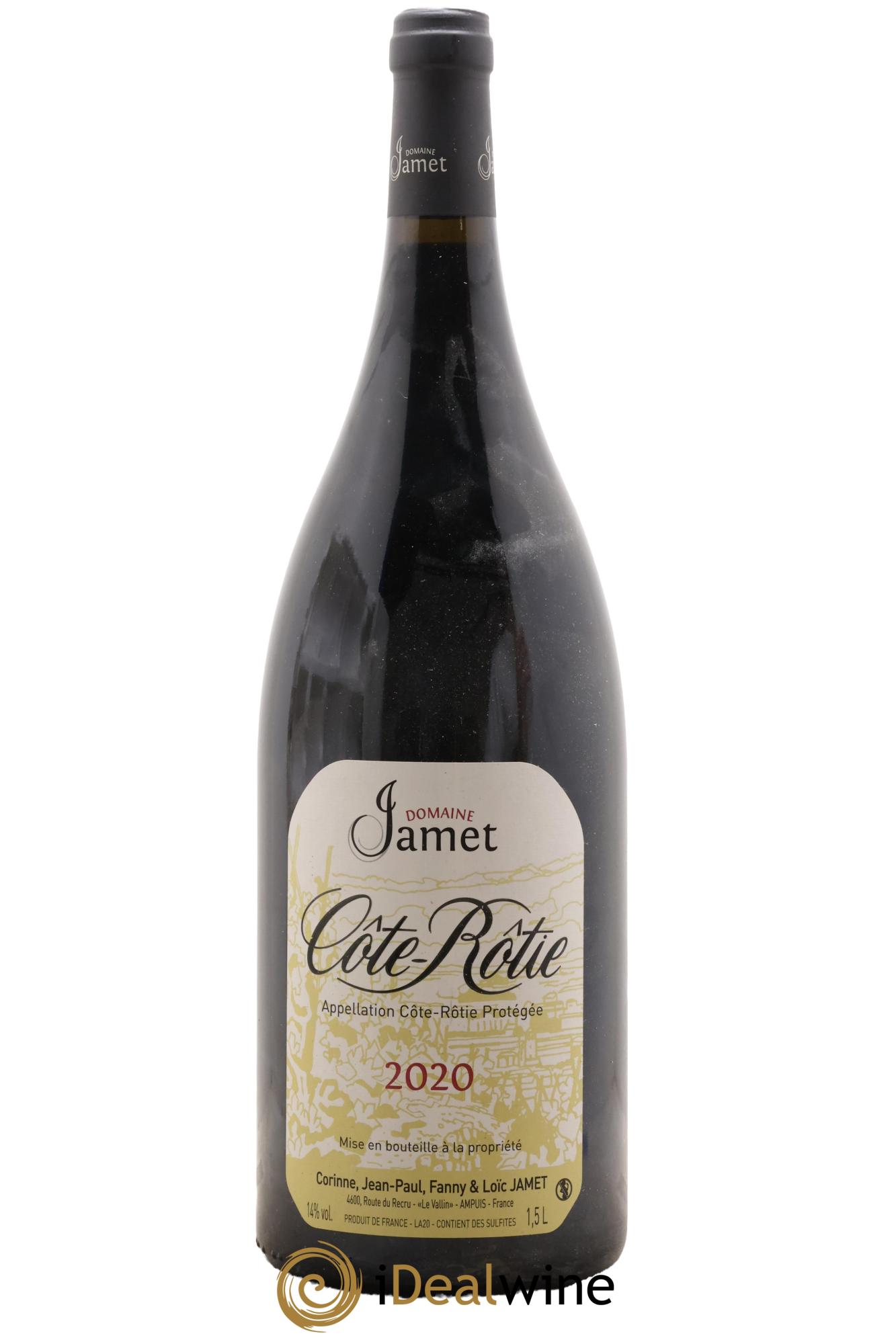Côte-Rôtie Jamet (Domaine) 2020 - Lot de 1 magnum - 0