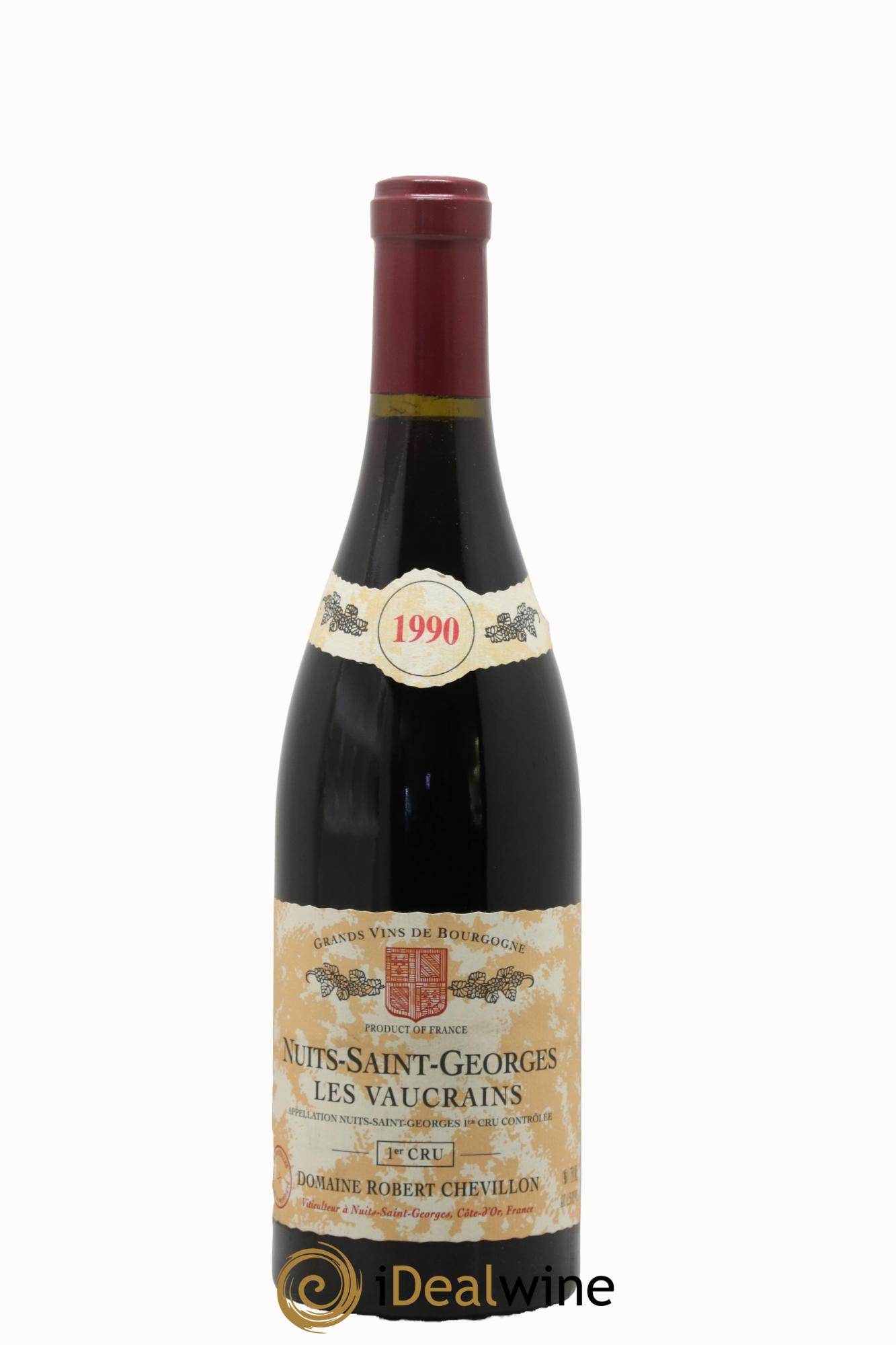 Nuits-Saint-Georges 1er Cru Les Vaucrains Robert Chevillon 1990 - Lot de 1 bouteille - 0