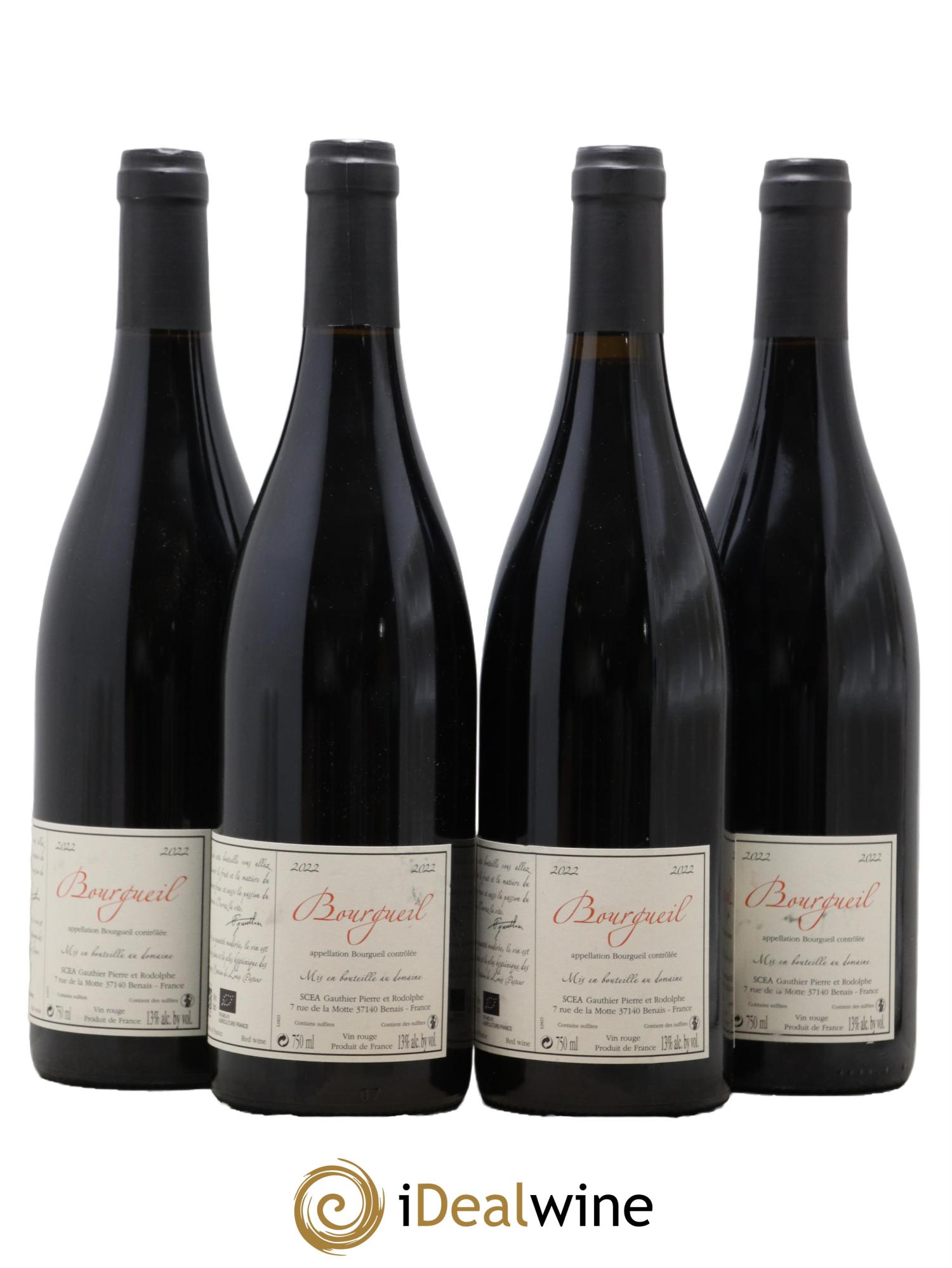 Bourgueil Jour de Soif Domaine du Bel Air 2022 - Lot de 4 bouteilles - 1
